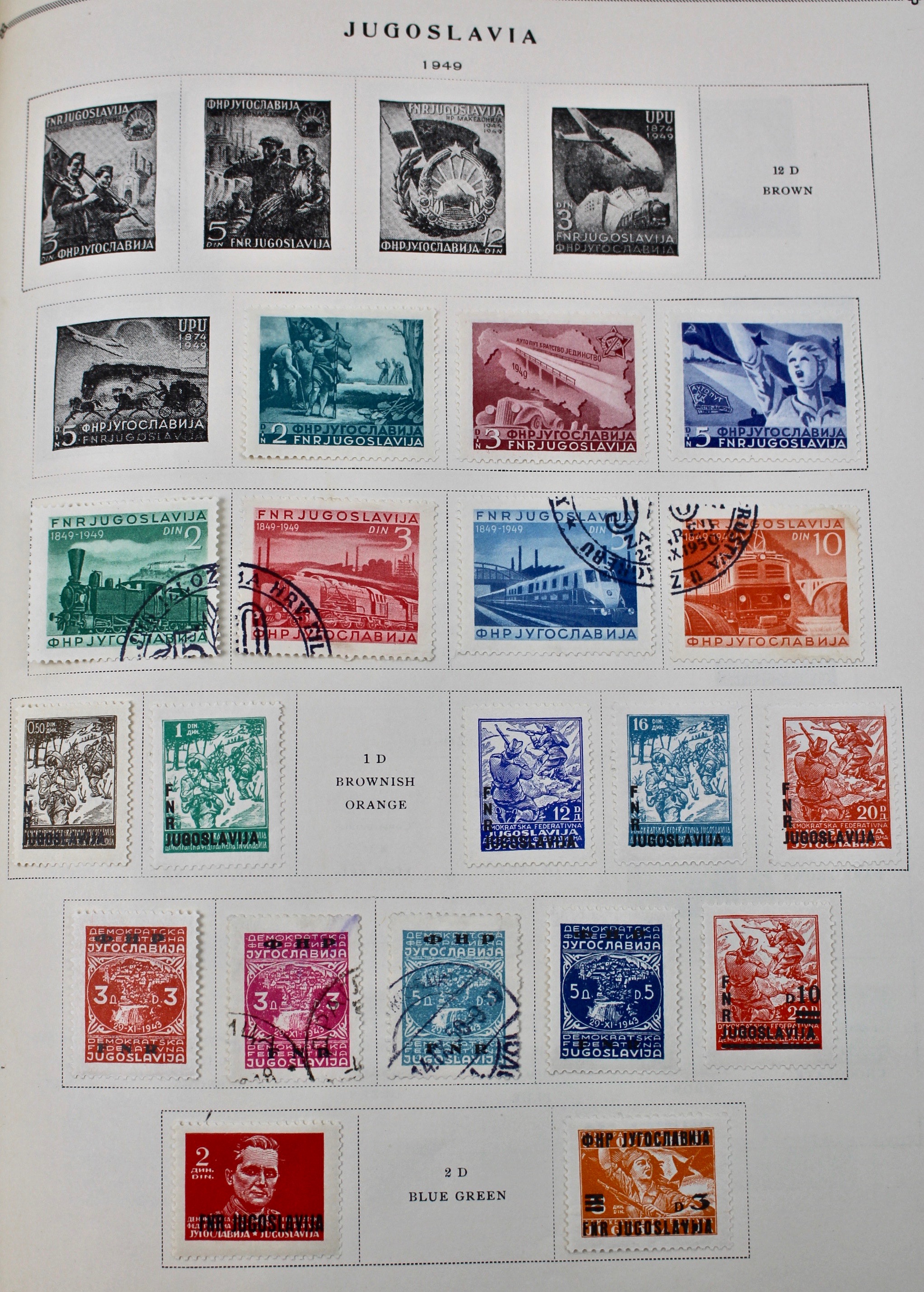 International Postage Stamp Album, Late 19th to Early 20th Century