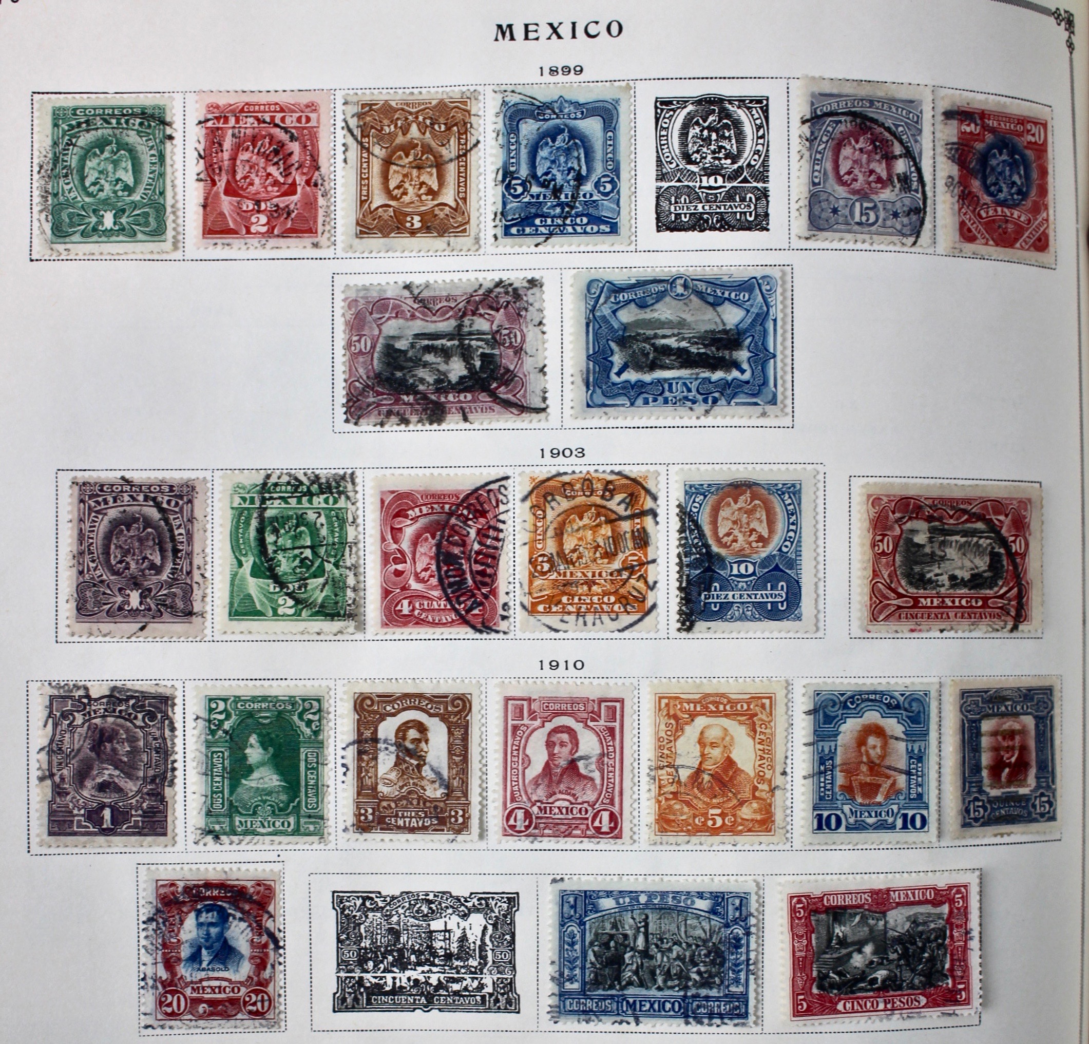 International Postage Stamp Album, Late 19th to Early 20th Century