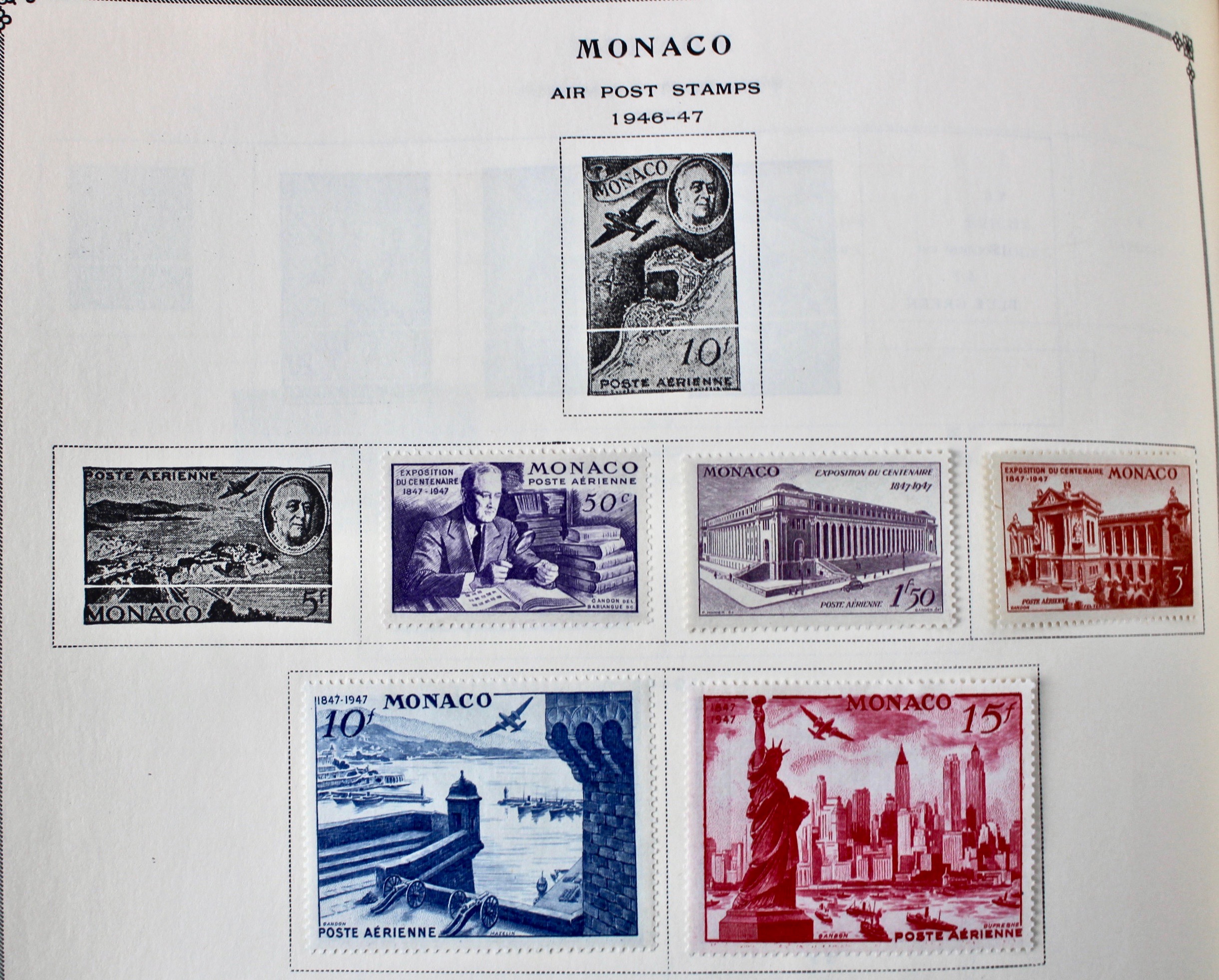 International Postage Stamp Album, Late 19th to Early 20th Century