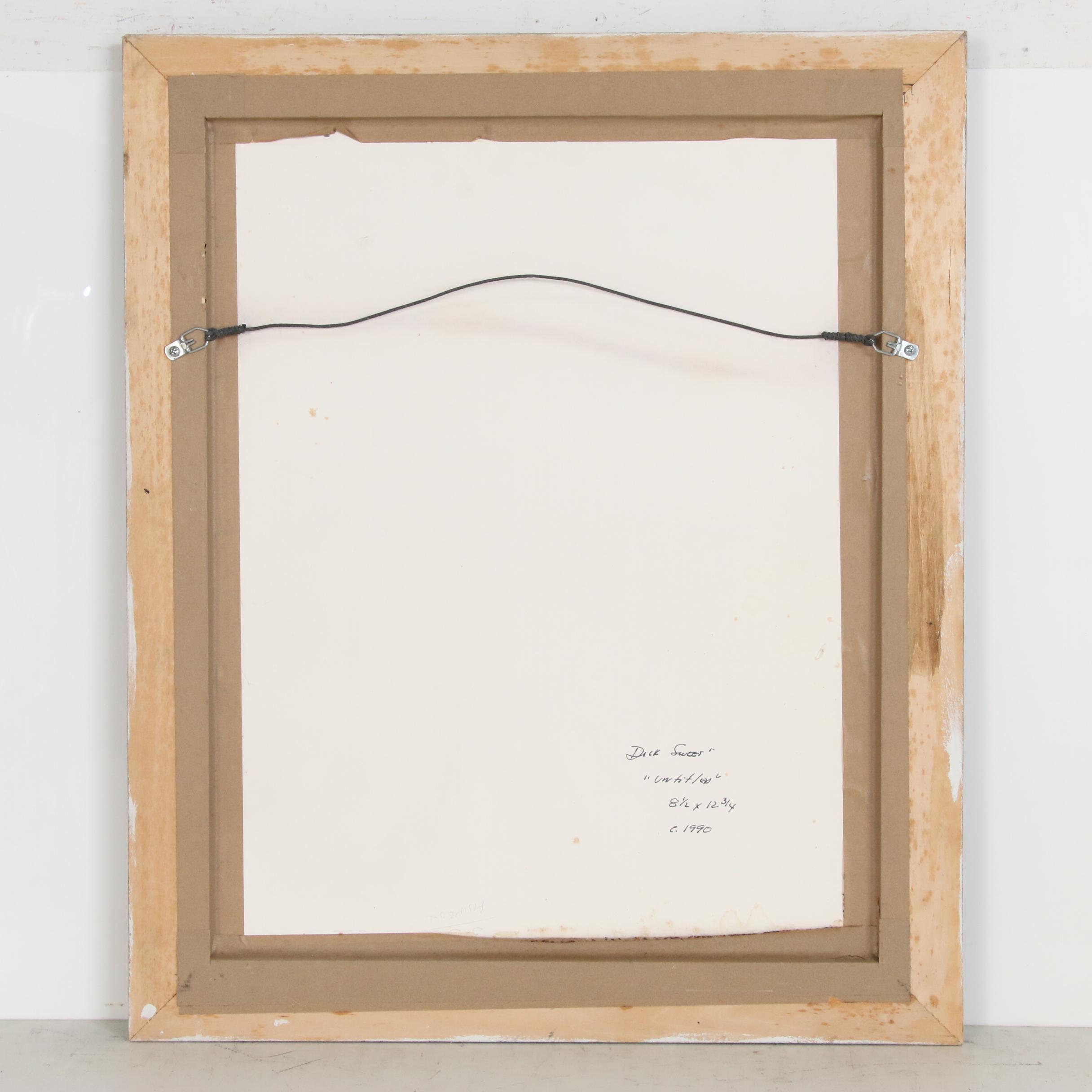 Dick Sweet Figural Photograph of Standing Male Nude