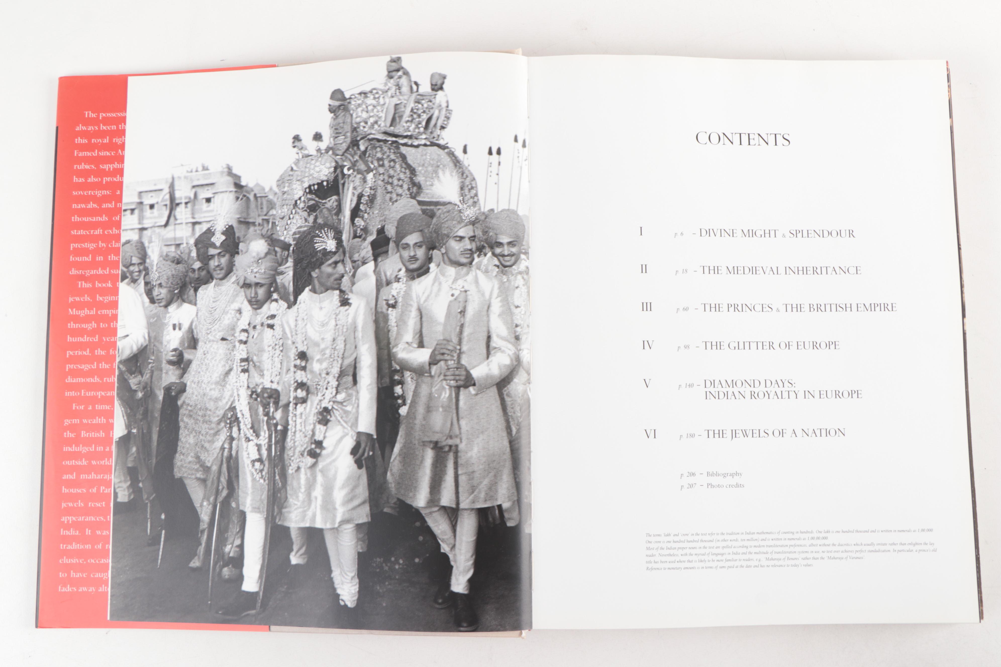 "Maharajas' Jewels" and "Indian Jewellery: Dance of the Peacock" Books