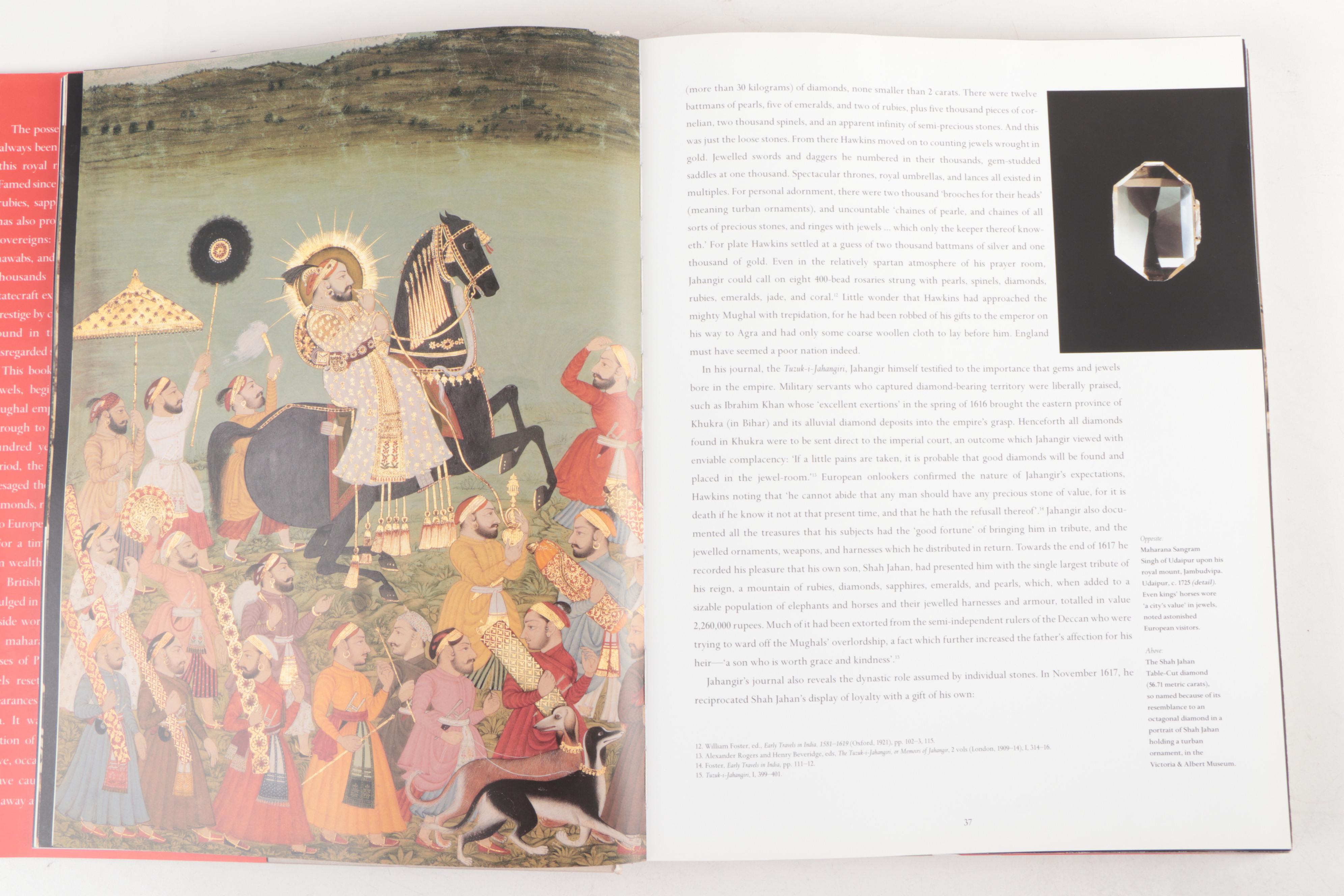 "Maharajas' Jewels" and "Indian Jewellery: Dance of the Peacock" Books