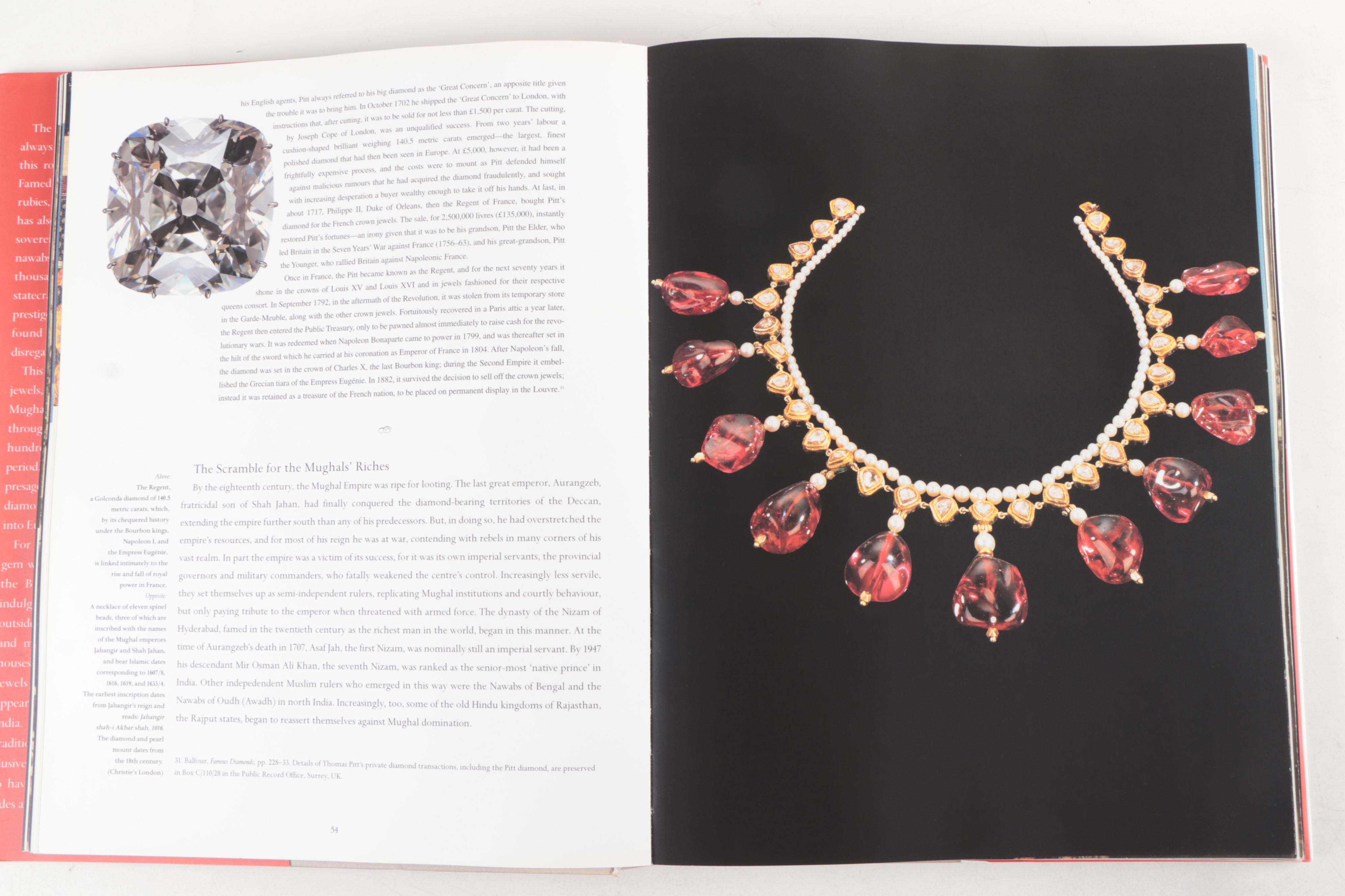 "Maharajas' Jewels" and "Indian Jewellery: Dance of the Peacock" Books