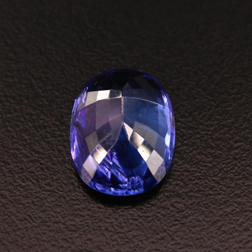 Loose 9.84 CT Tanzanite