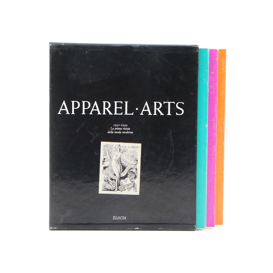 "Apparel Arts: Fashion is the News" Box Set with Slipcase, 1989