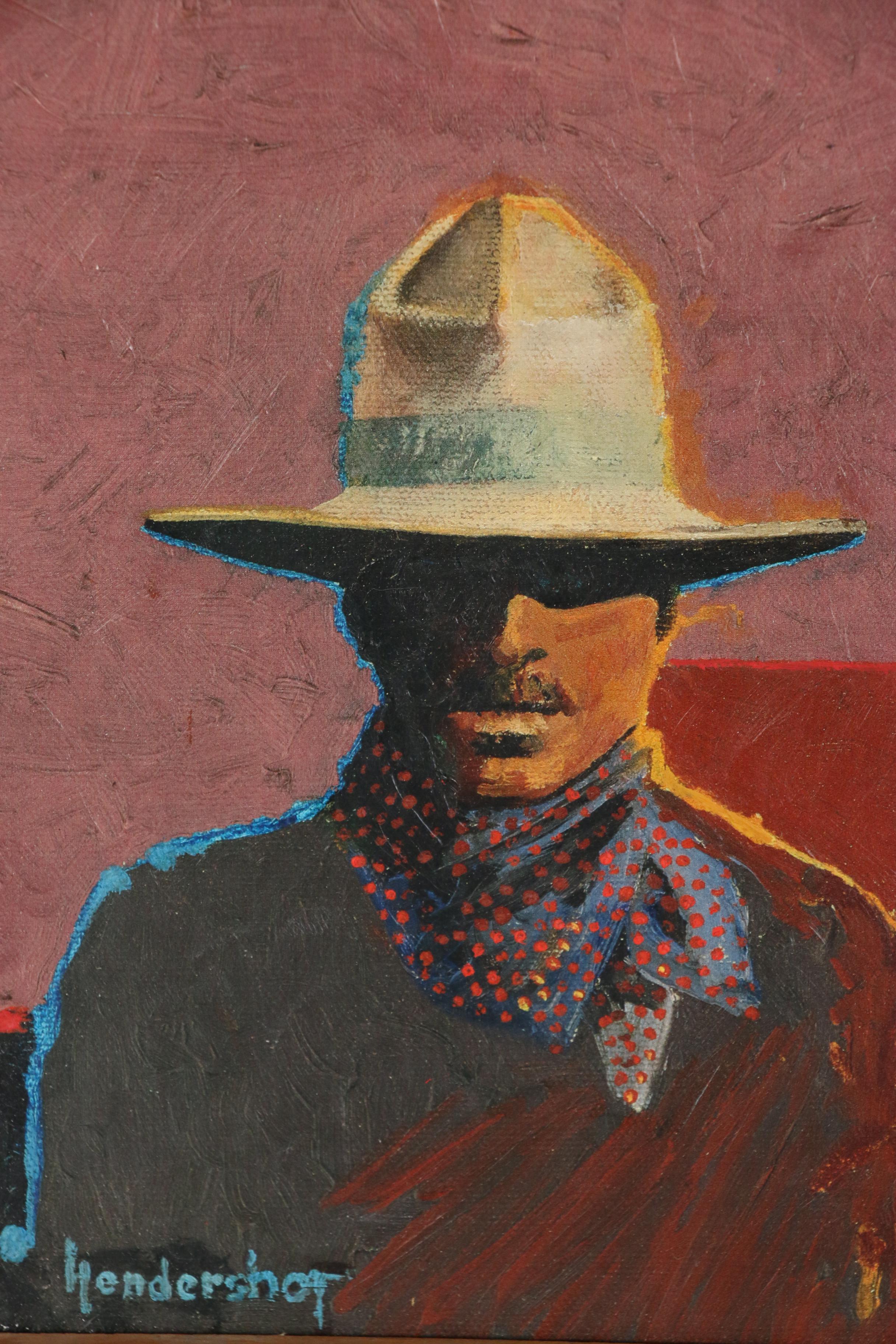 Embellished Giclées after Rex Hendershot of Cowboys