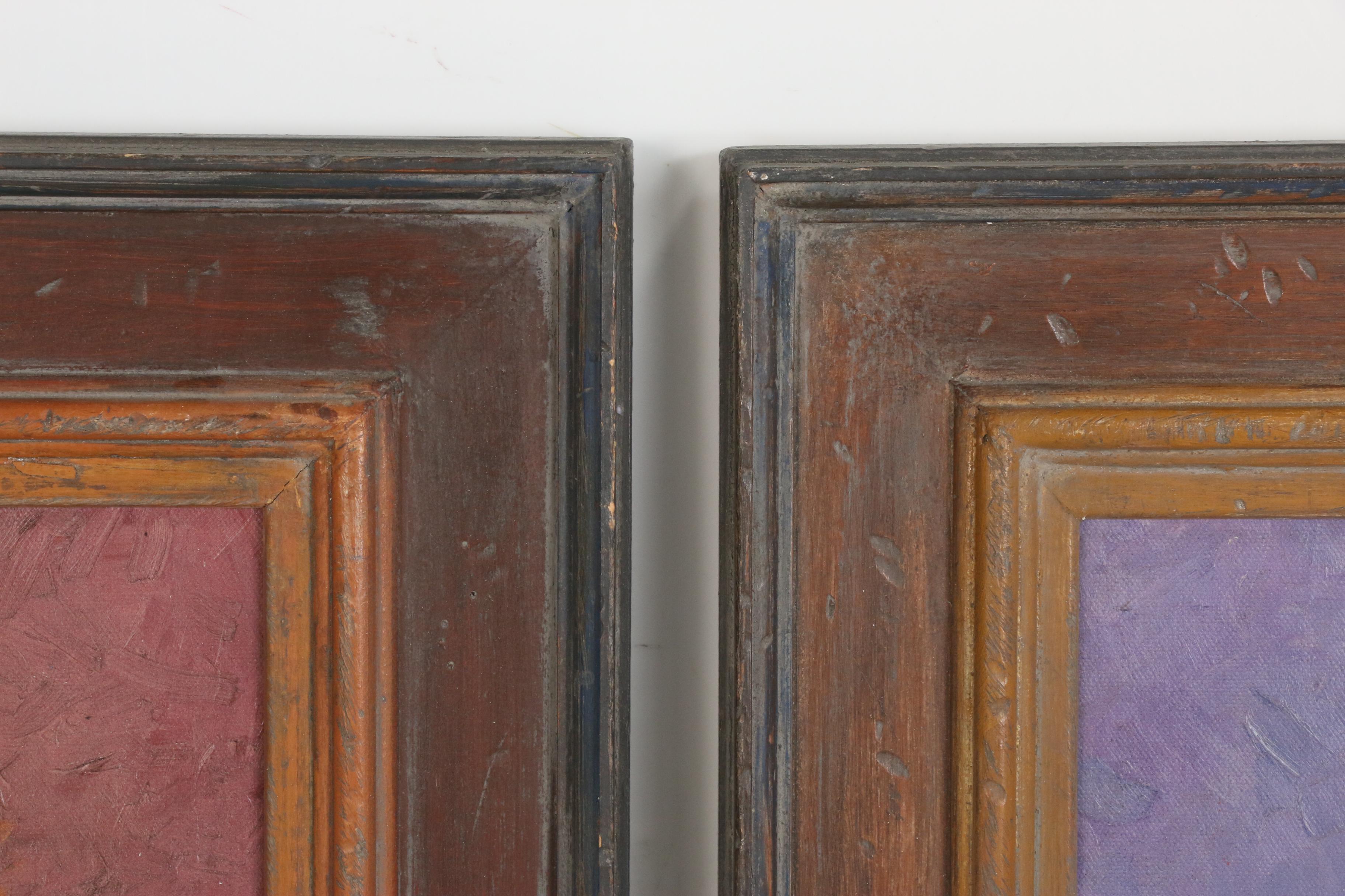 Embellished Giclées after Rex Hendershot of Cowboys