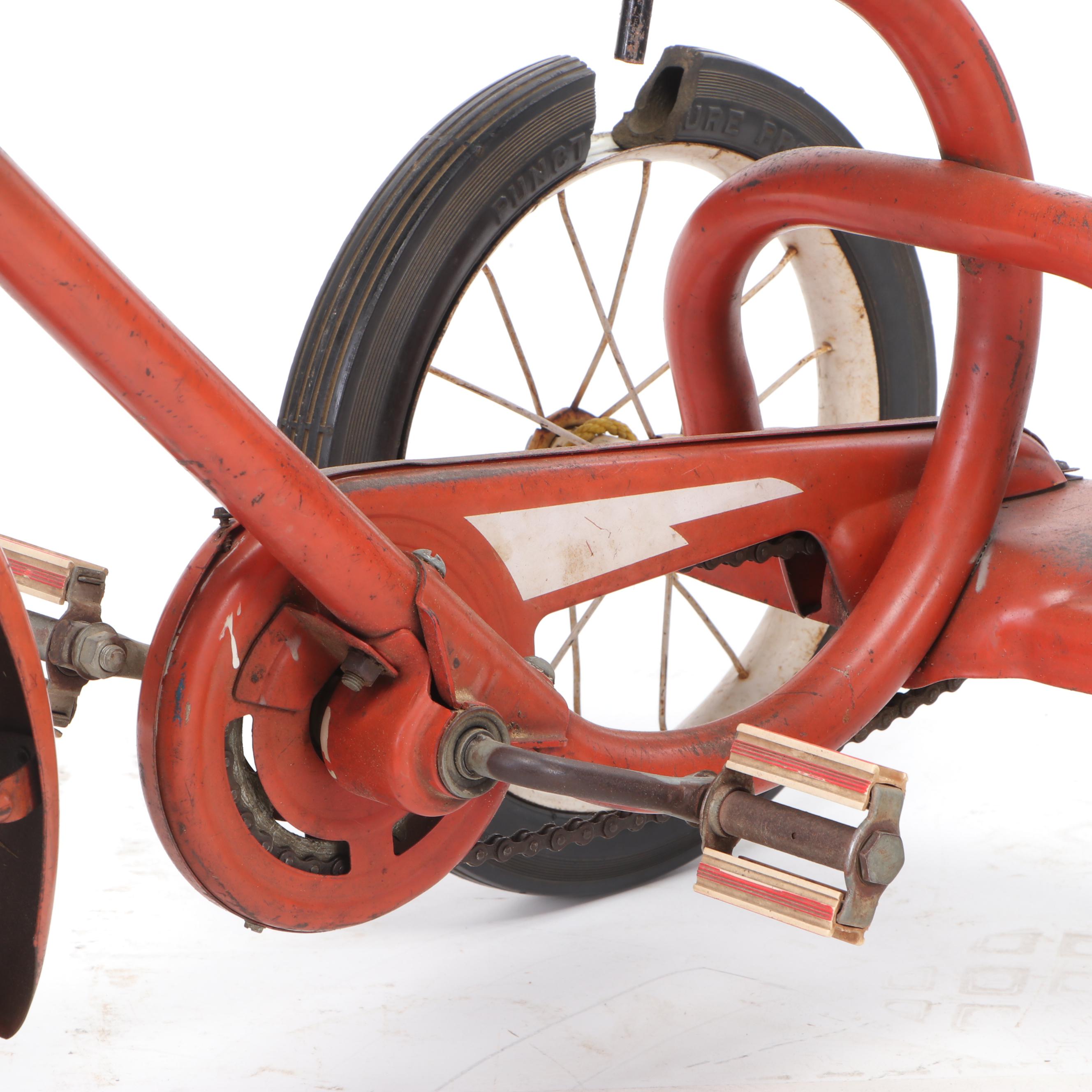 Chain Drive Tricycle with Extra Tire