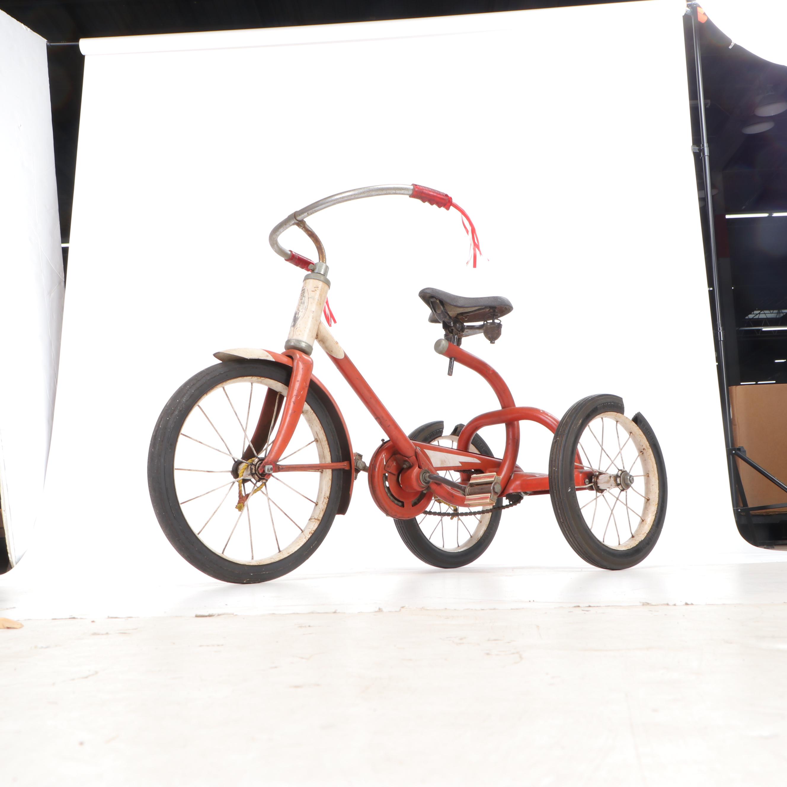 Chain Drive Tricycle with Extra Tire