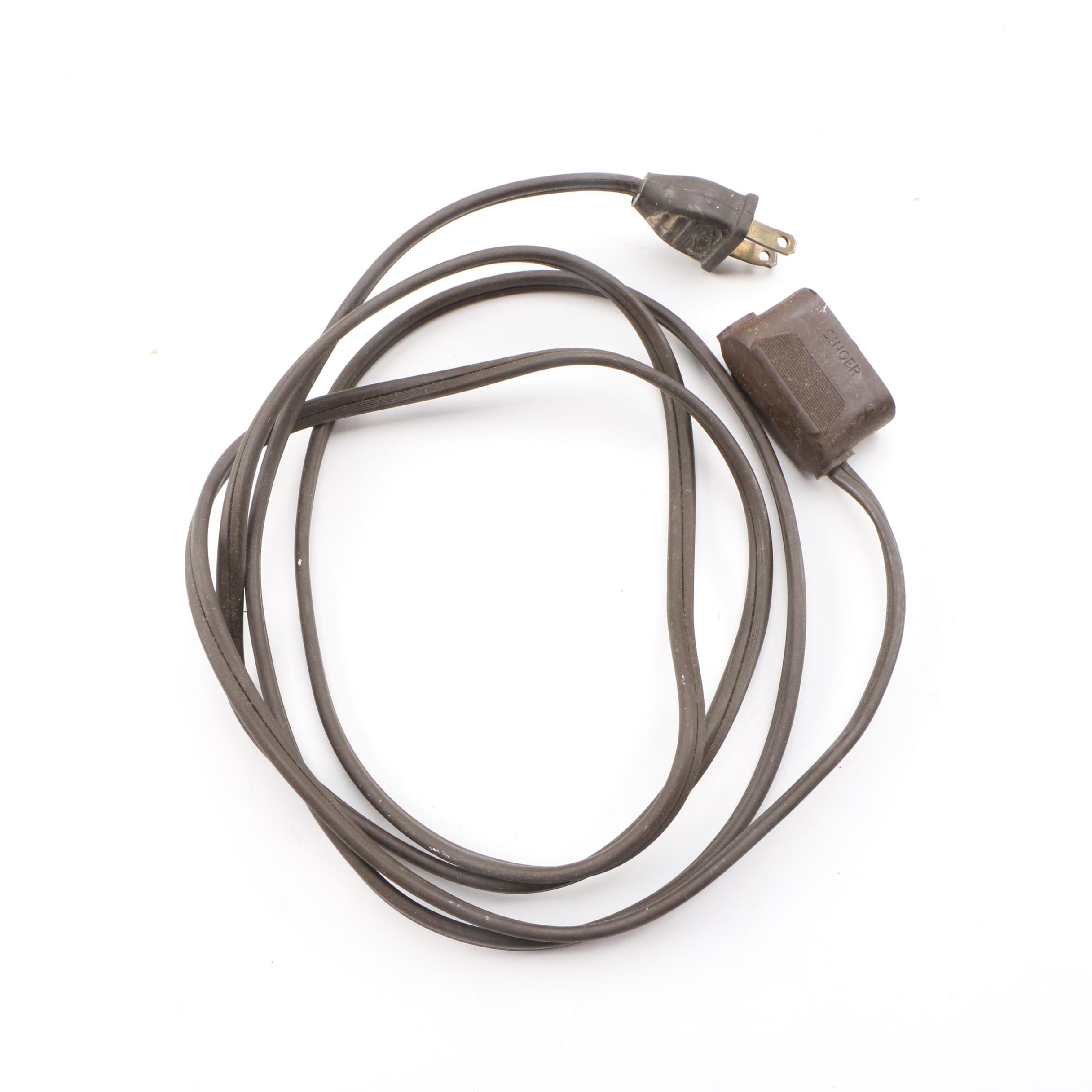 Willcox & Gibbs Sewing Machines and Foot Pedal, Late 19th Century