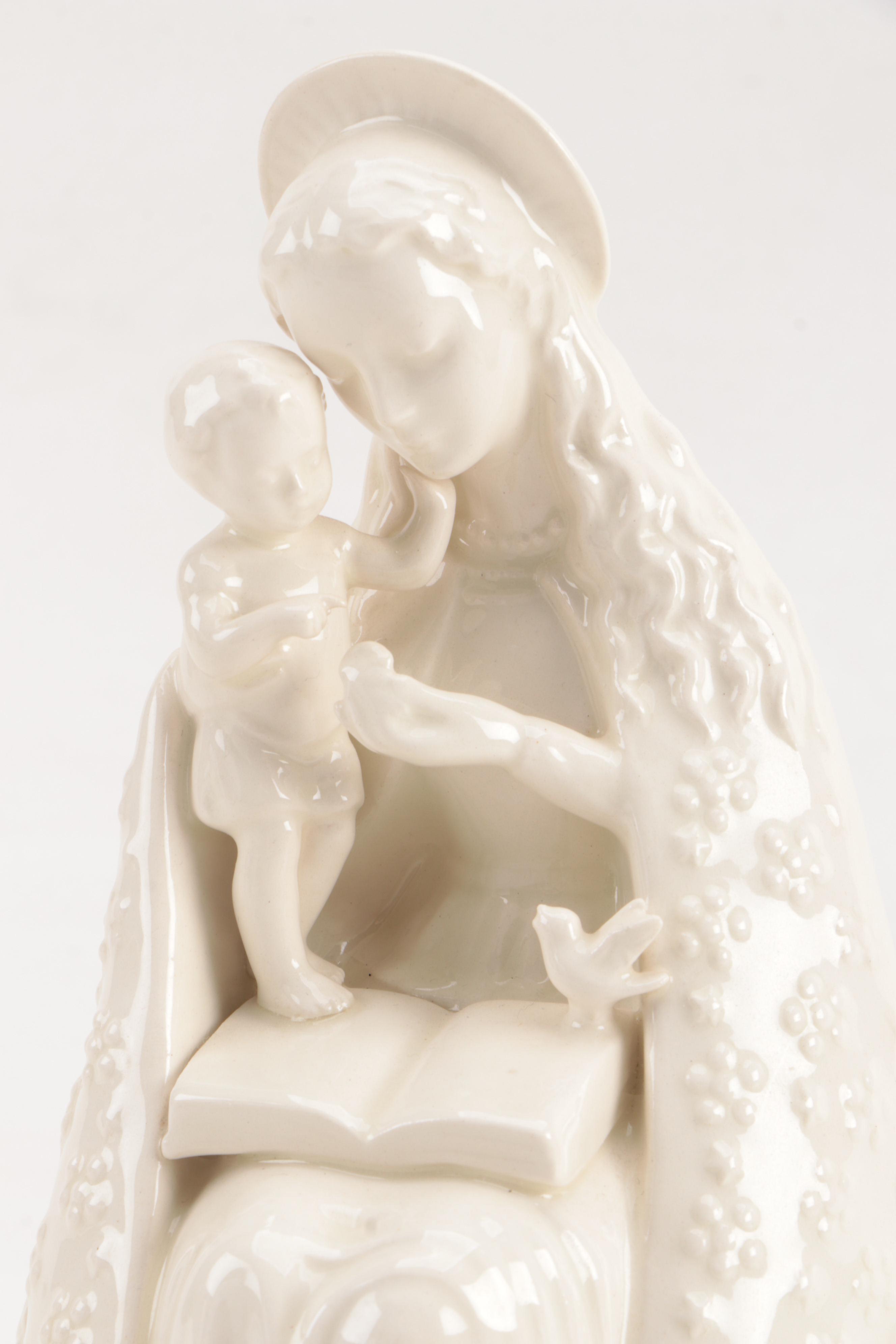 Goebel "Flower Madonna and Child" Porcelain Figurine, 1940–1956