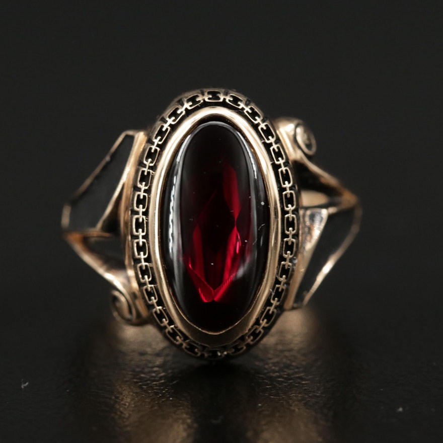 Jostens 14K Ruby Ring