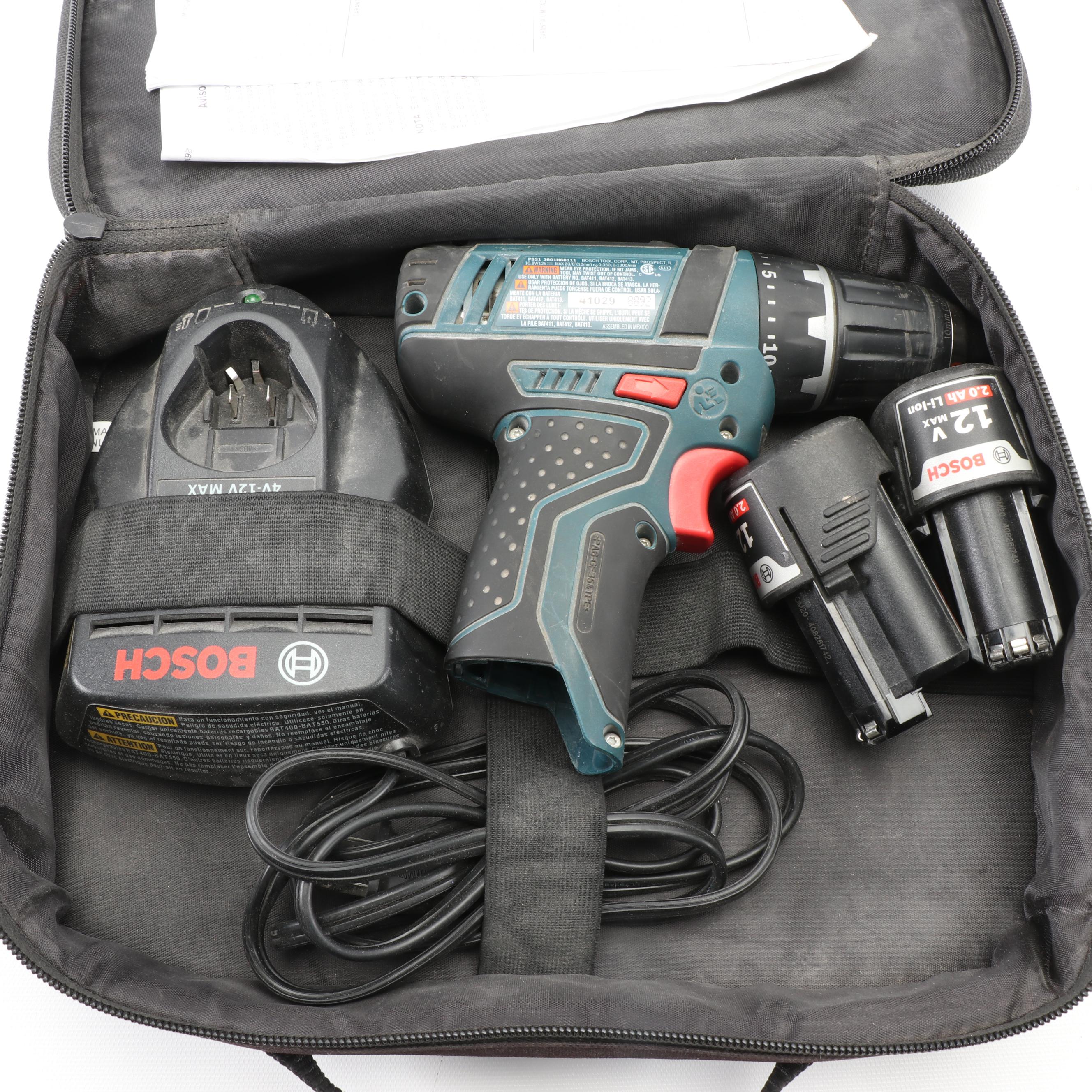 Bosch PS31 Cordless Drill/Driver