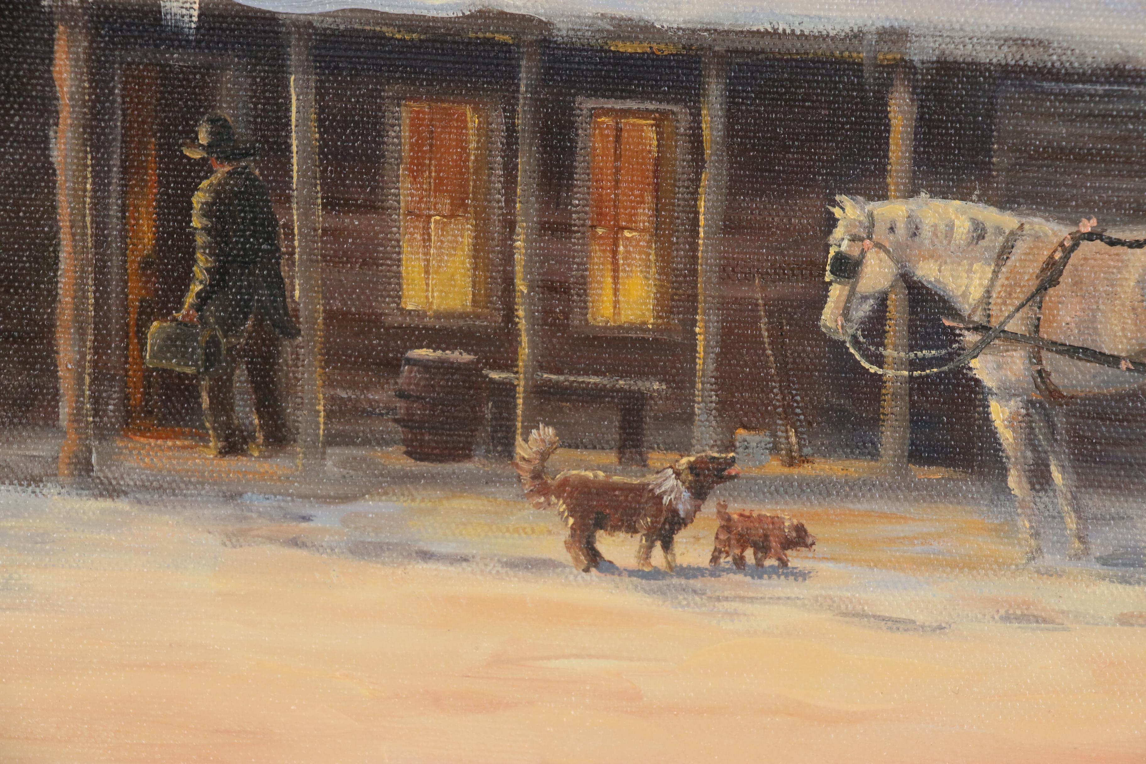 Marianne Caroselli Oil Painting "Second Barn"