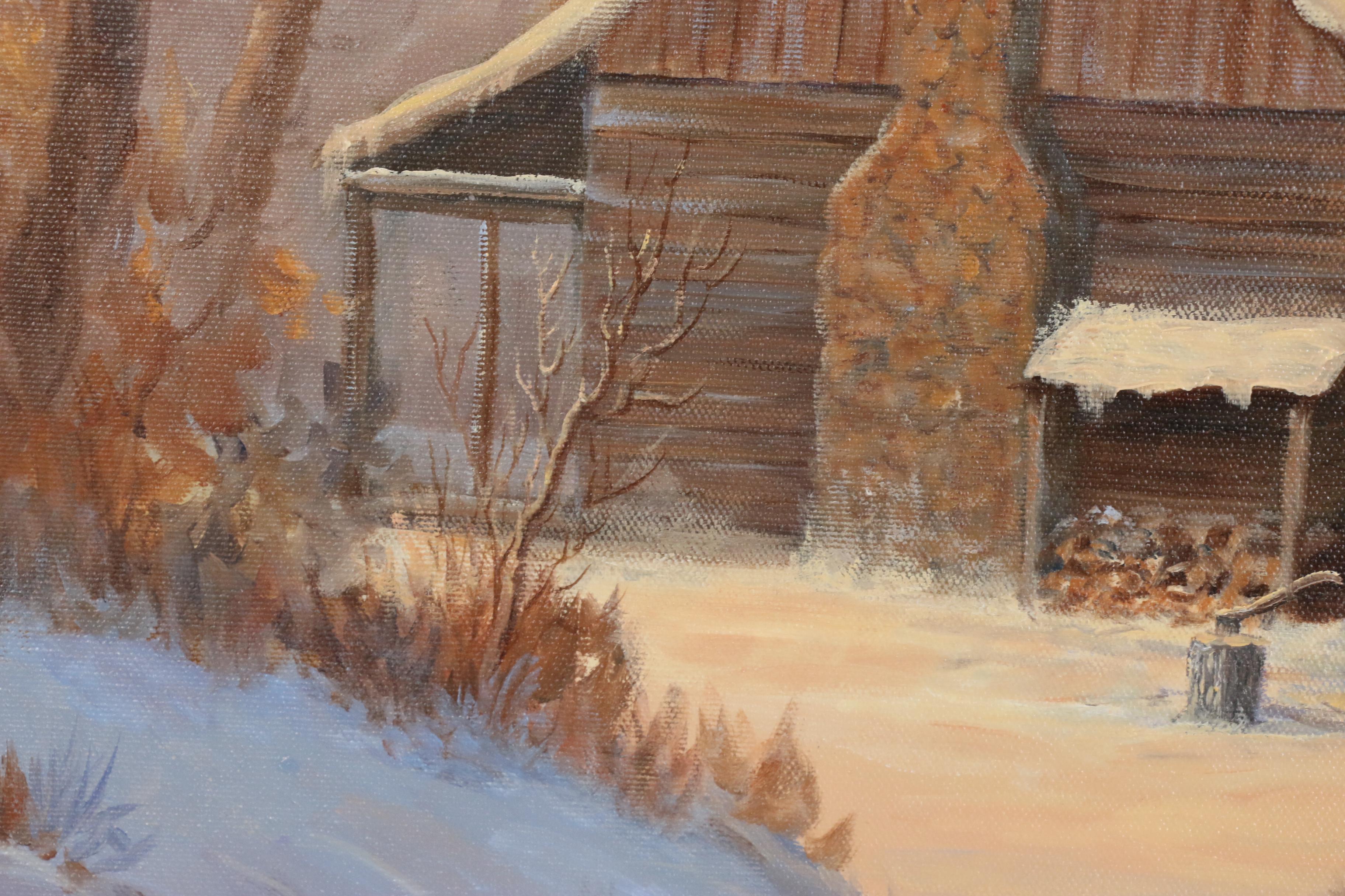 Marianne Caroselli Oil Painting "Second Barn"
