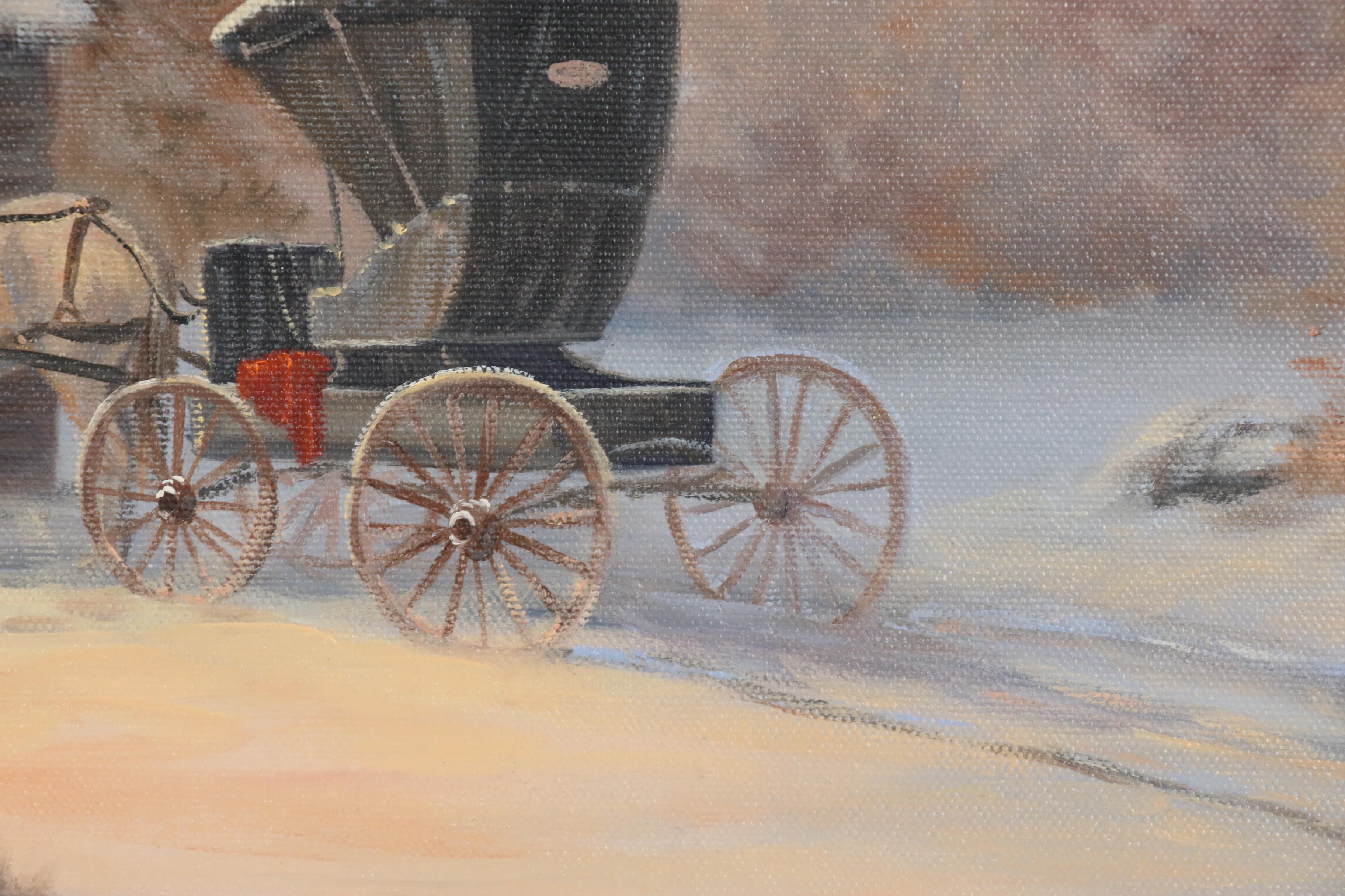 Marianne Caroselli Oil Painting "Second Barn"