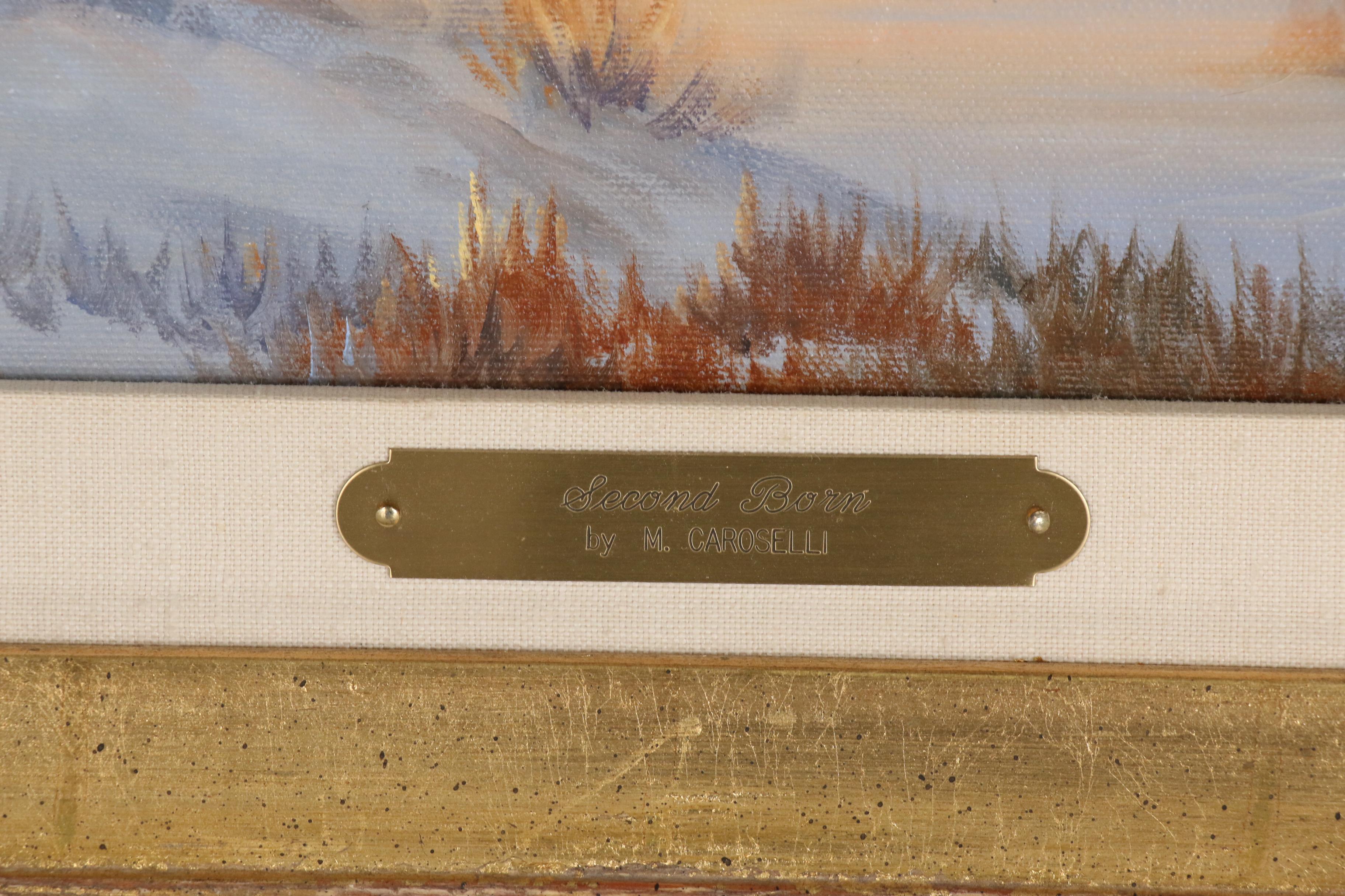 Marianne Caroselli Oil Painting "Second Barn"