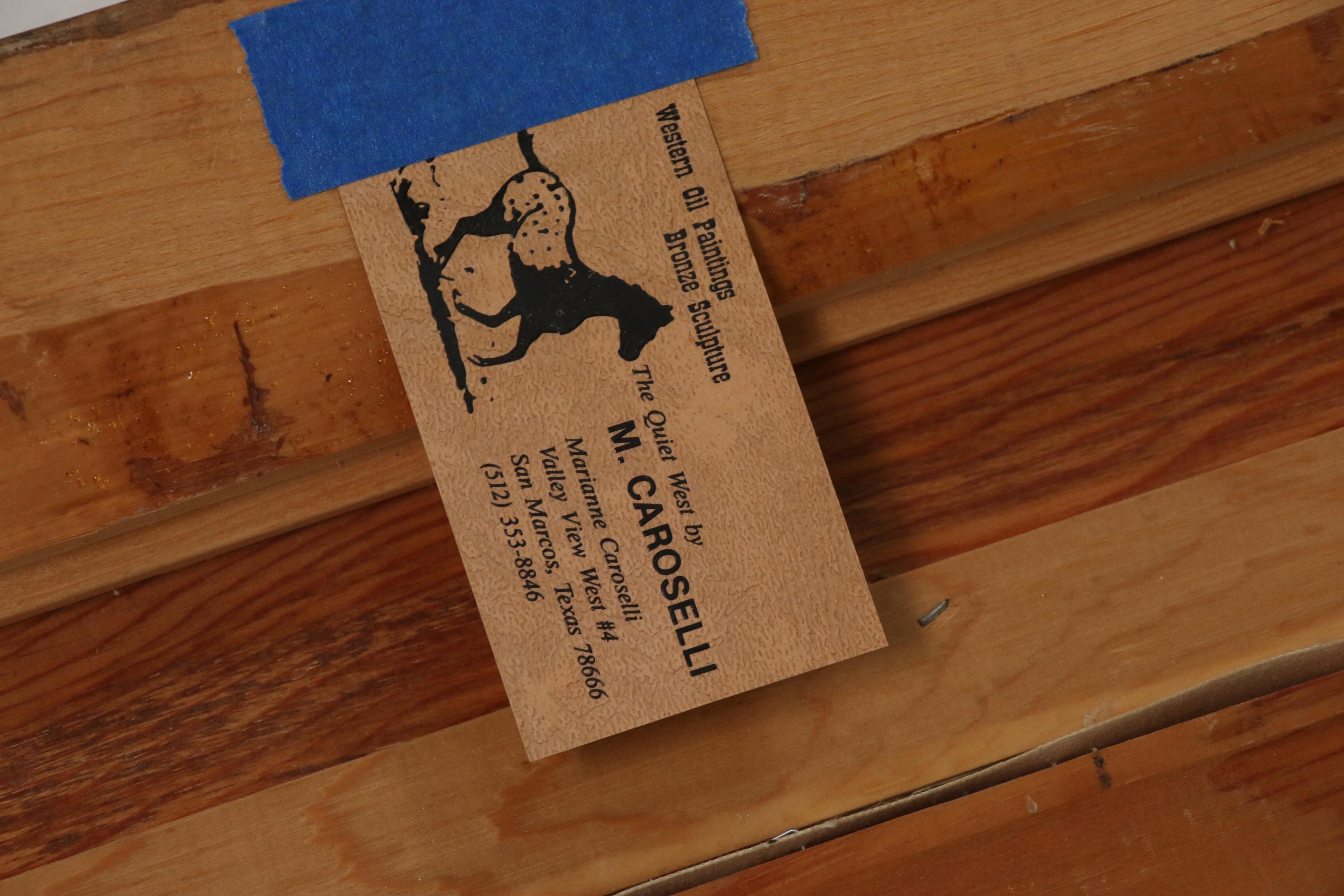 Marianne Caroselli Oil Painting "Second Barn"