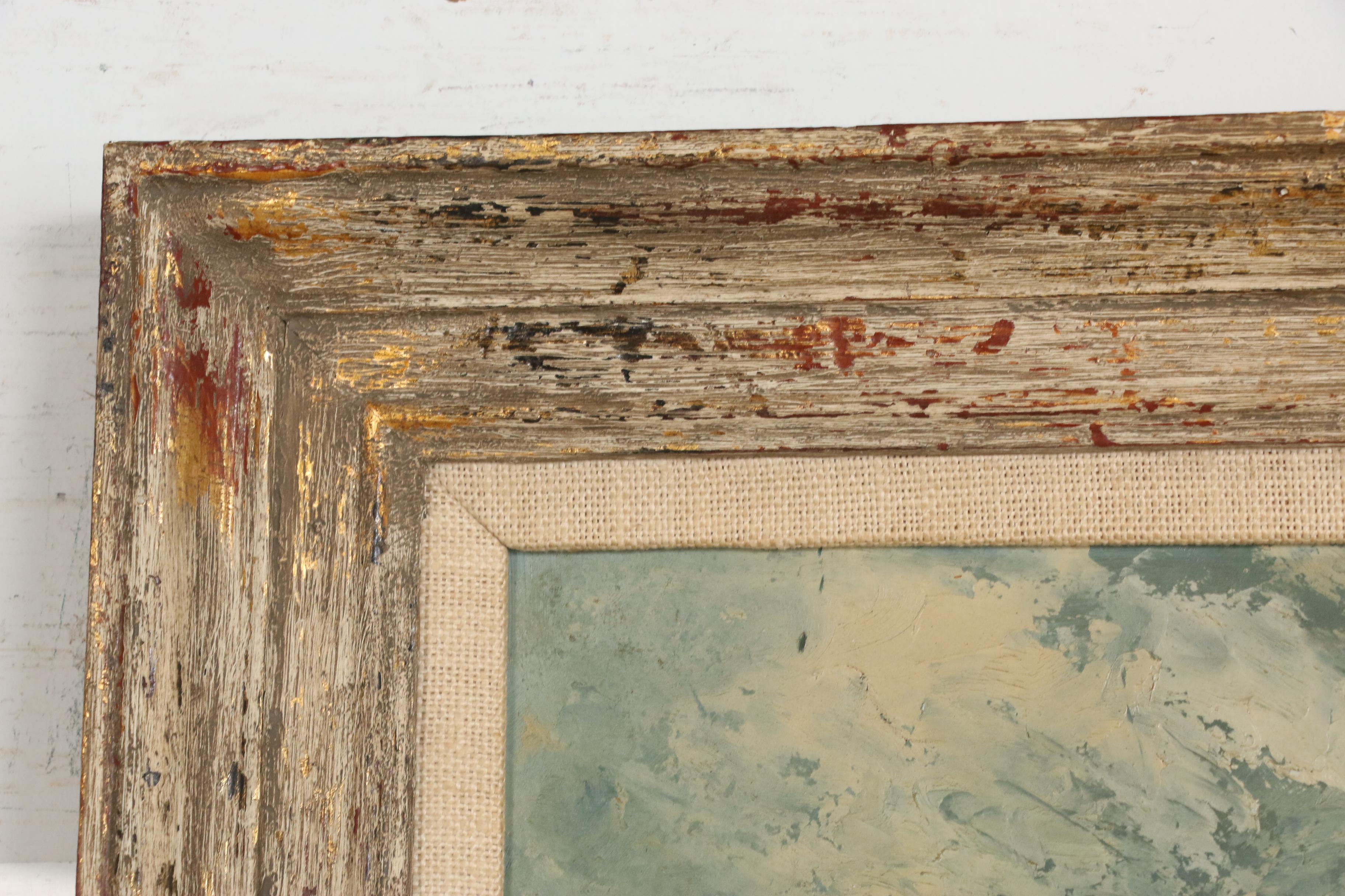 Arthur D. Thomas Nautical Oil Painting, 1957