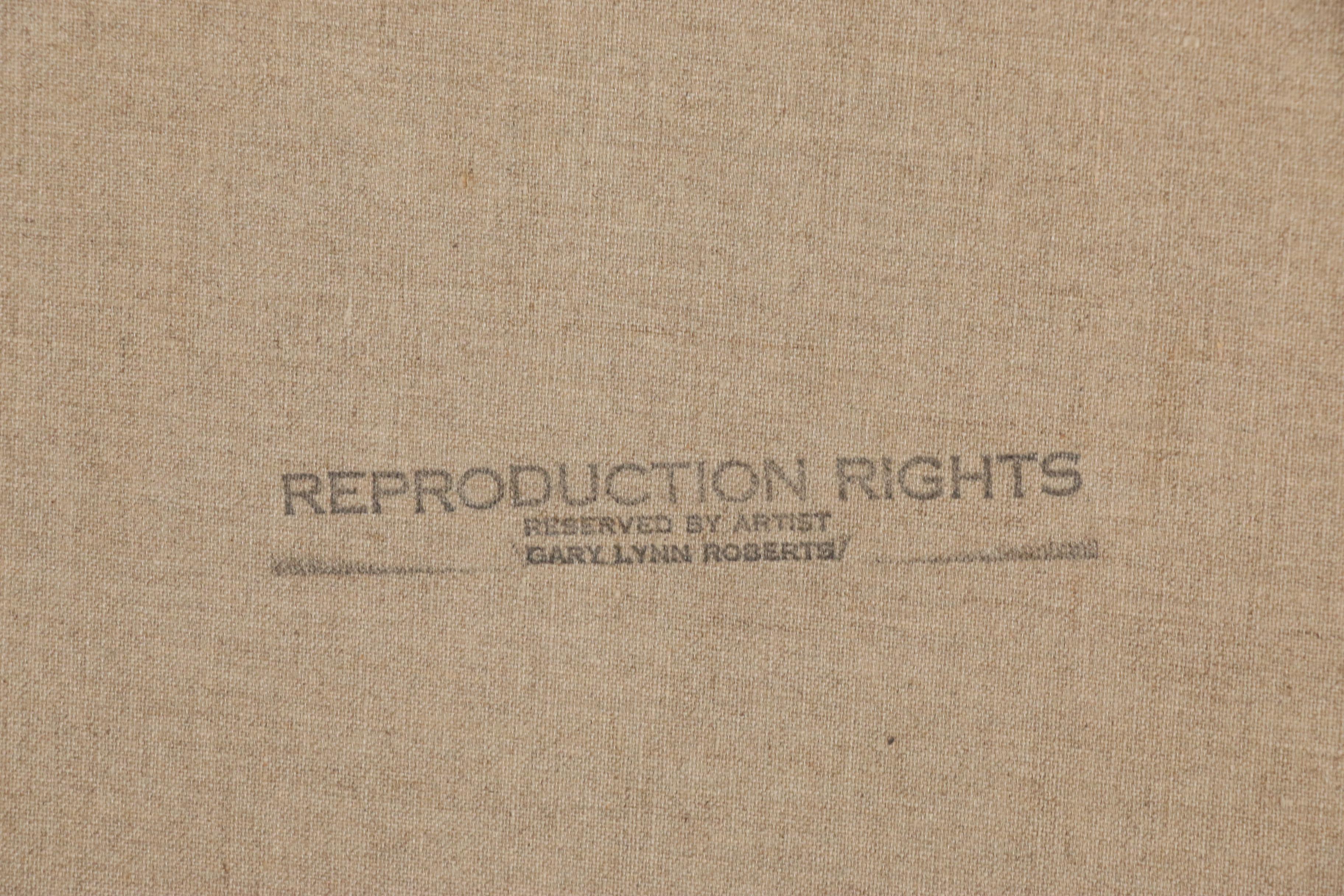 Gary Lynn Roberts Oil Painting "Morning Activity", 1976