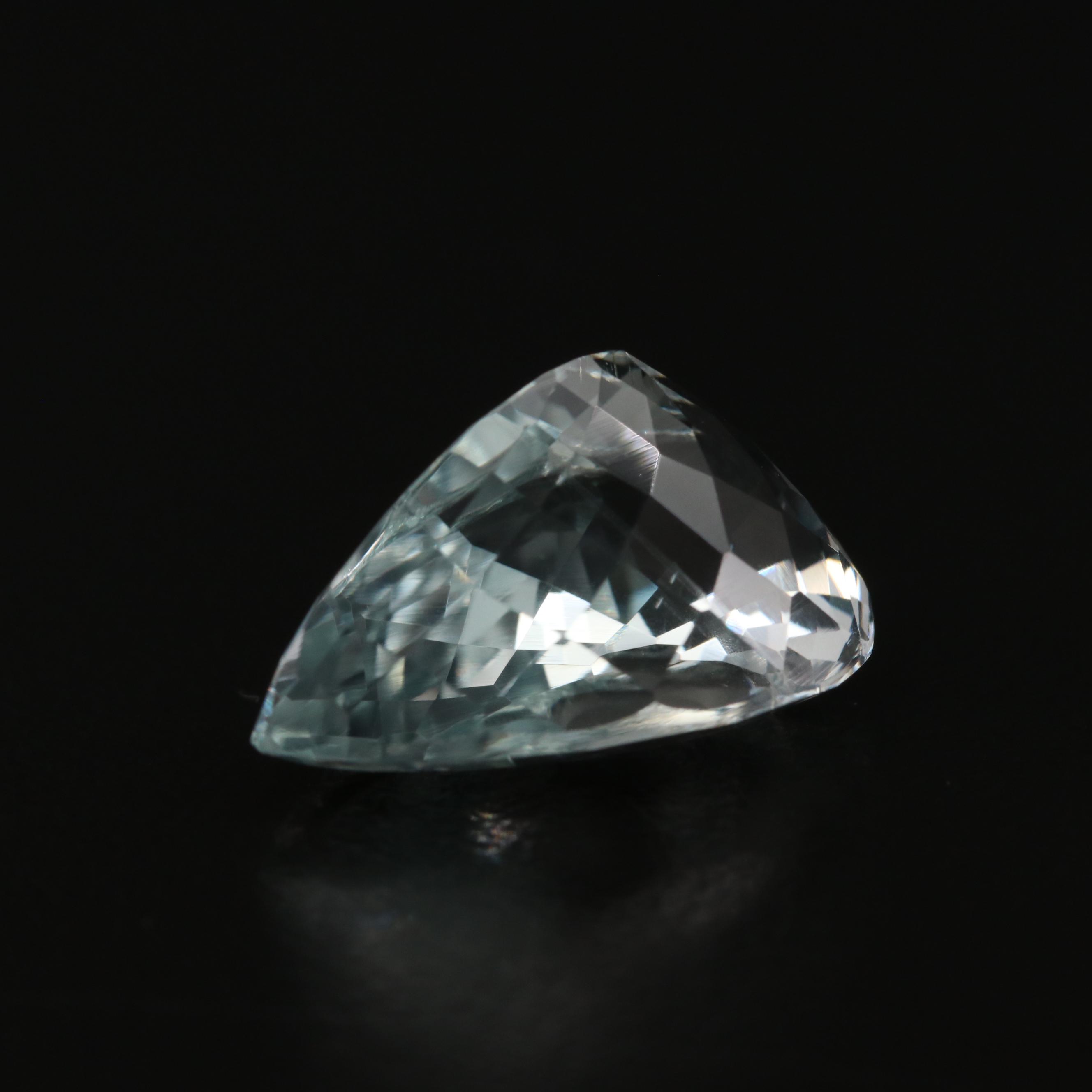 Loose 15.60 CT Spodumene Pear Faceted