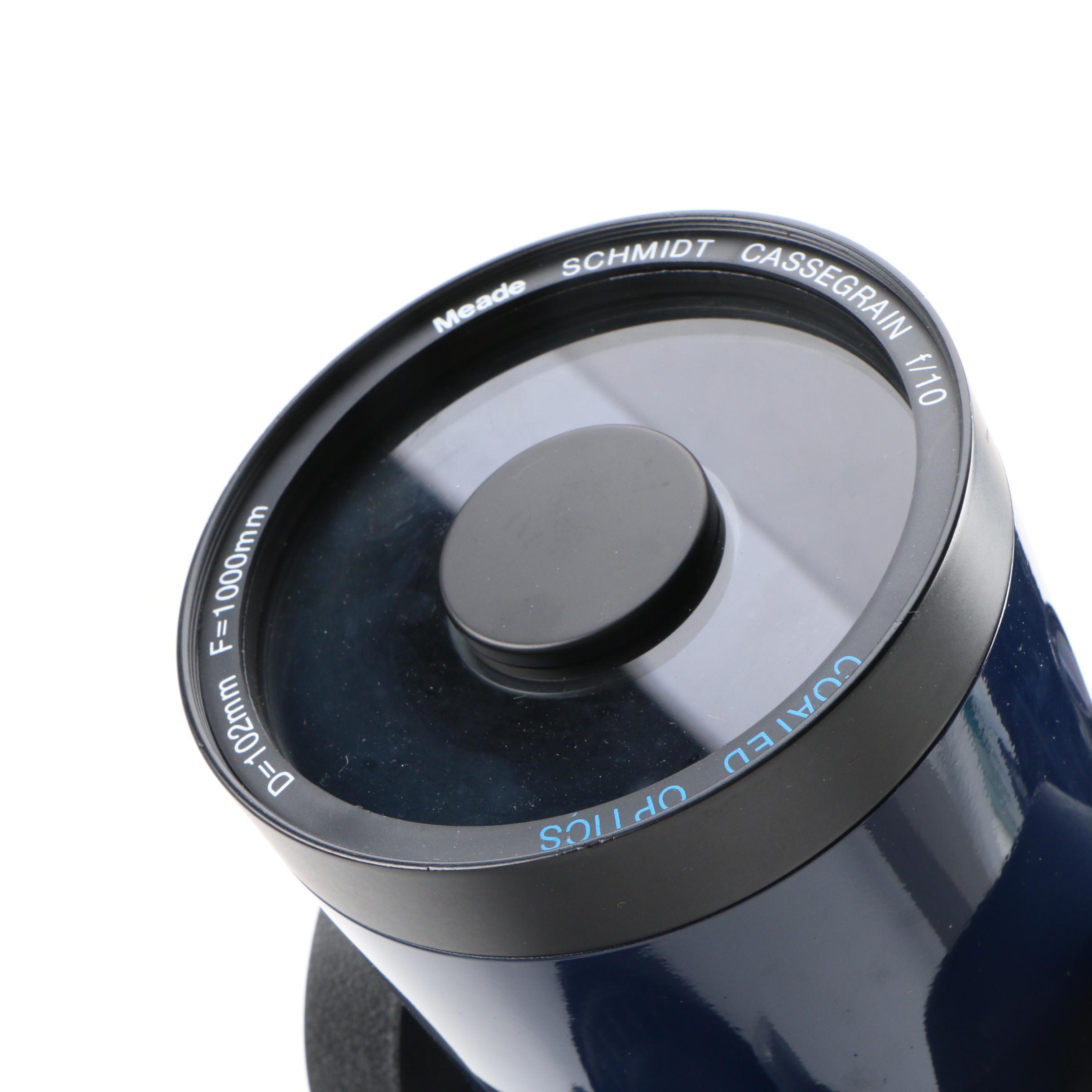 Meade Model 2045 4" Schmidt-Cassegrain Telescope with Case, Late 20th Century