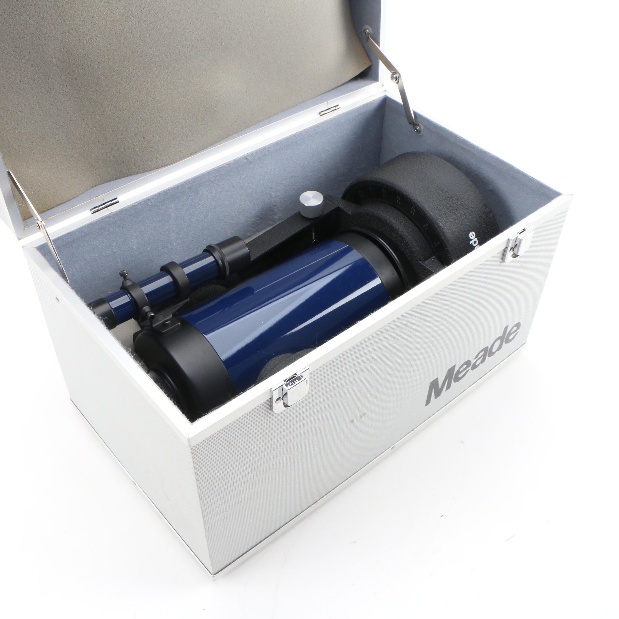 Meade Model 2045 4" Schmidt-Cassegrain Telescope with Case, Late 20th Century