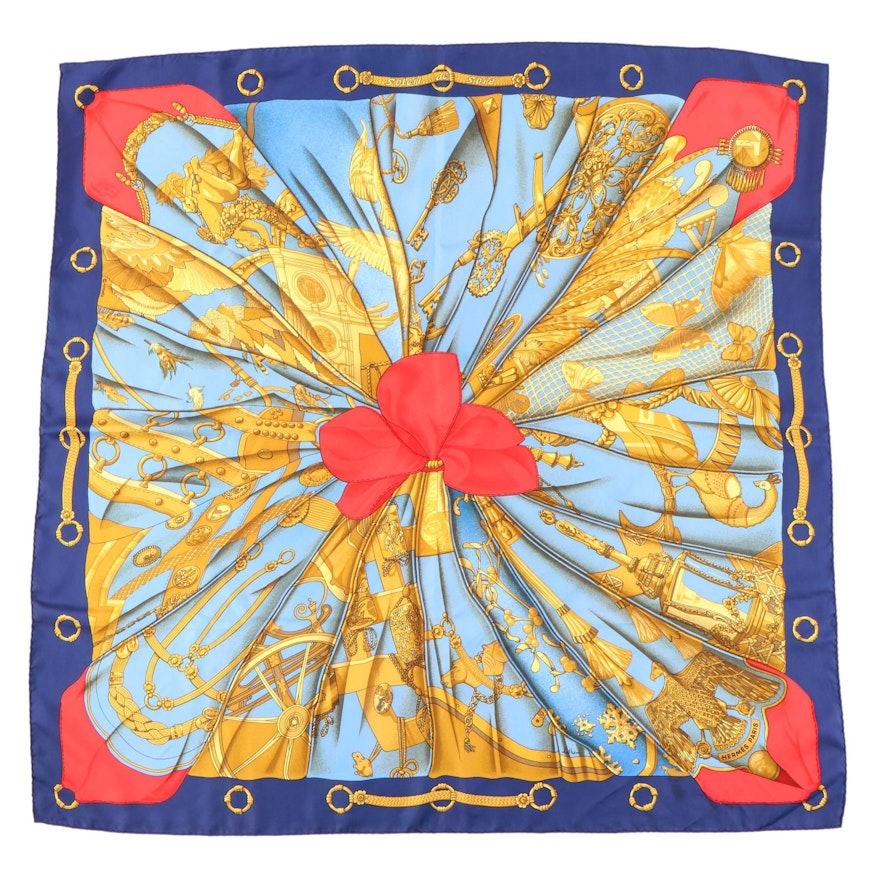 Hermès "Soleil de Soie" Silk Scarf