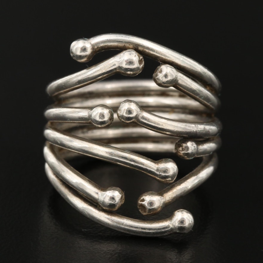 Sterling Silver Soldered Wire Open Shank Ring