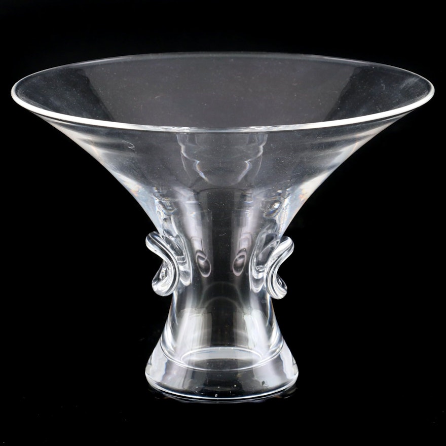 Steuben Art Glass "Signet" Bouquet Vase