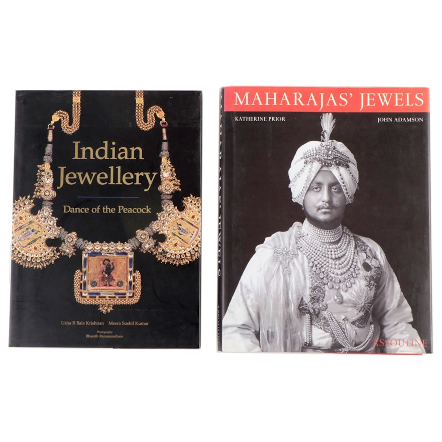 "Maharajas' Jewels" and "Indian Jewellery: Dance of the Peacock" Books
