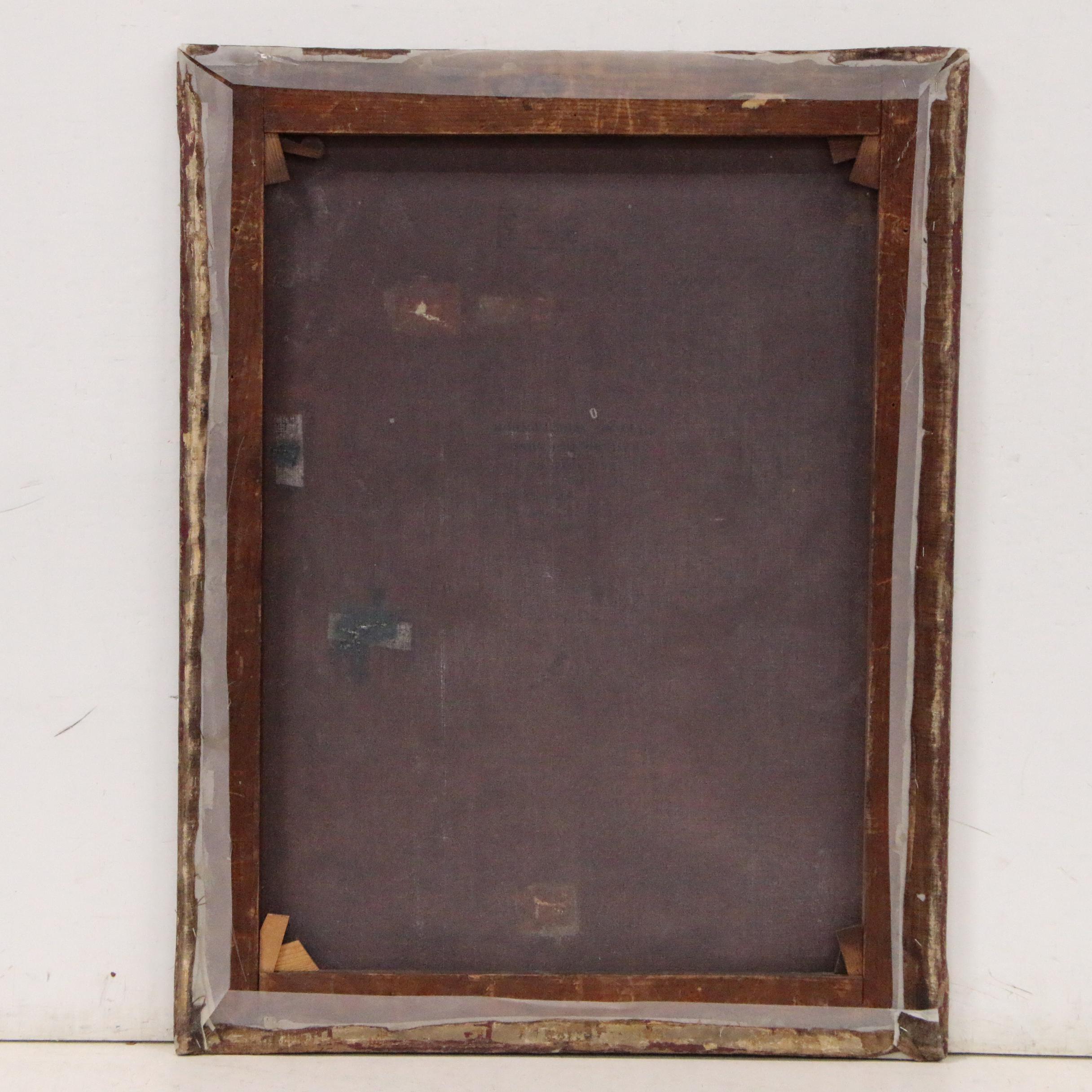 American School Oil Portrait, Possibly Reverend James Schofield, 19th Century