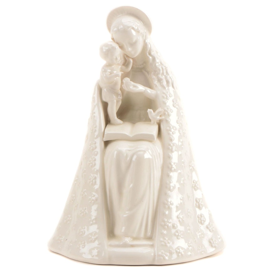 Goebel "Flower Madonna and Child" Porcelain Figurine, 1940–1956