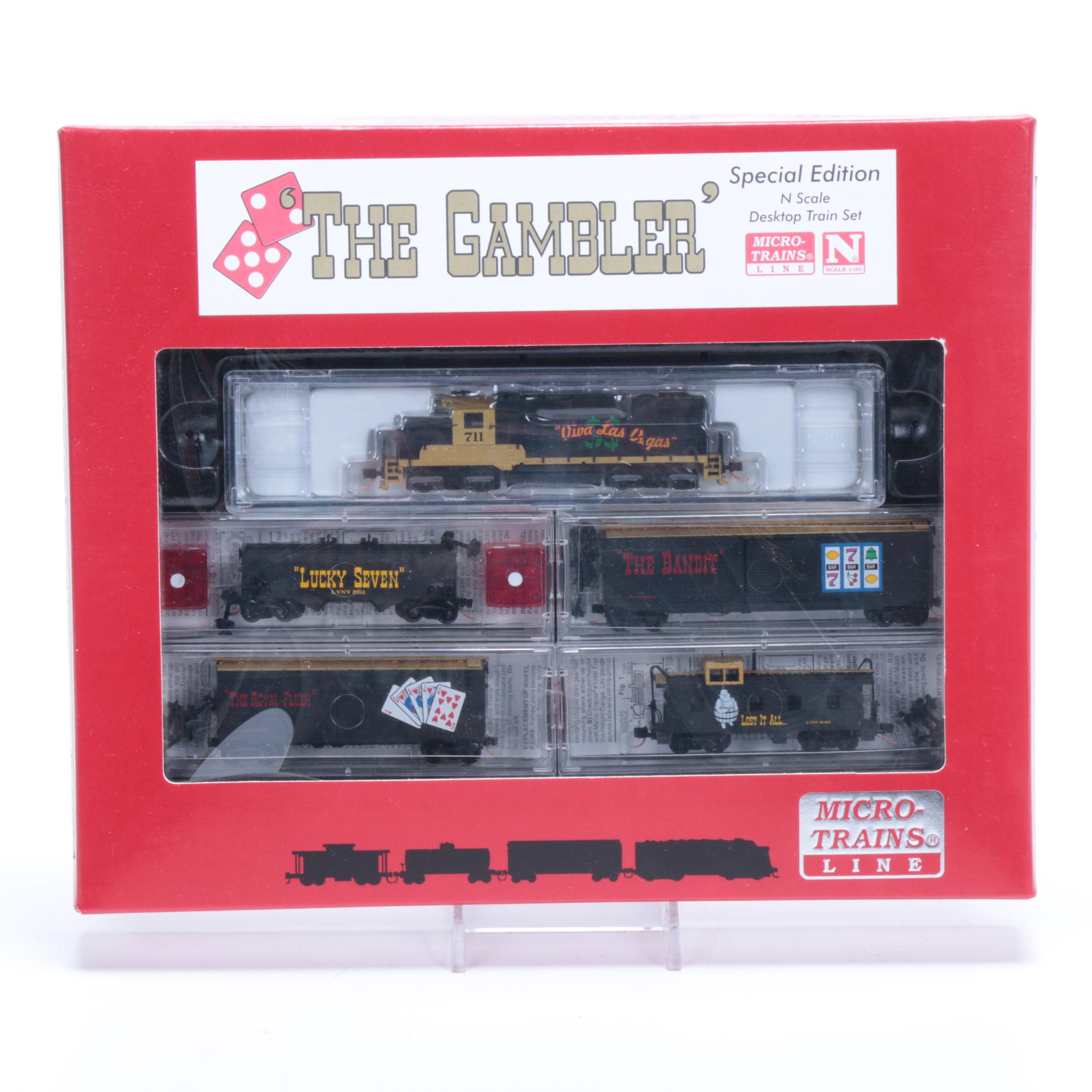 "The Gambler" Micro-Train N Scale Set, Special Edition