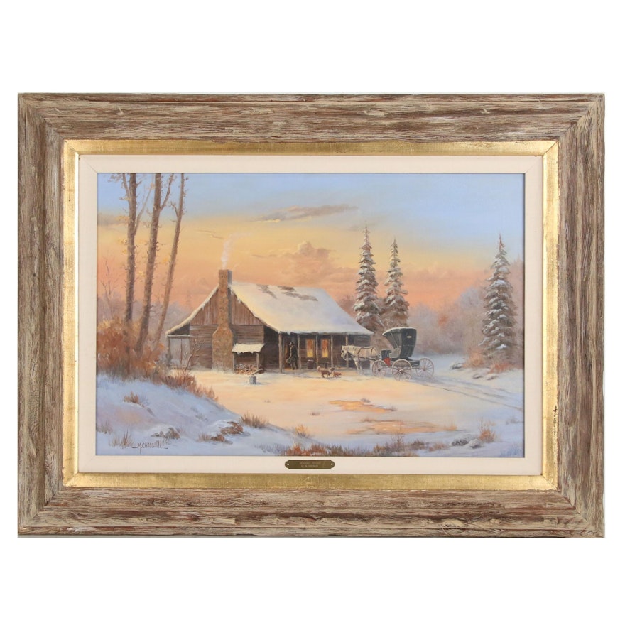 Marianne Caroselli Oil Painting "Second Barn"