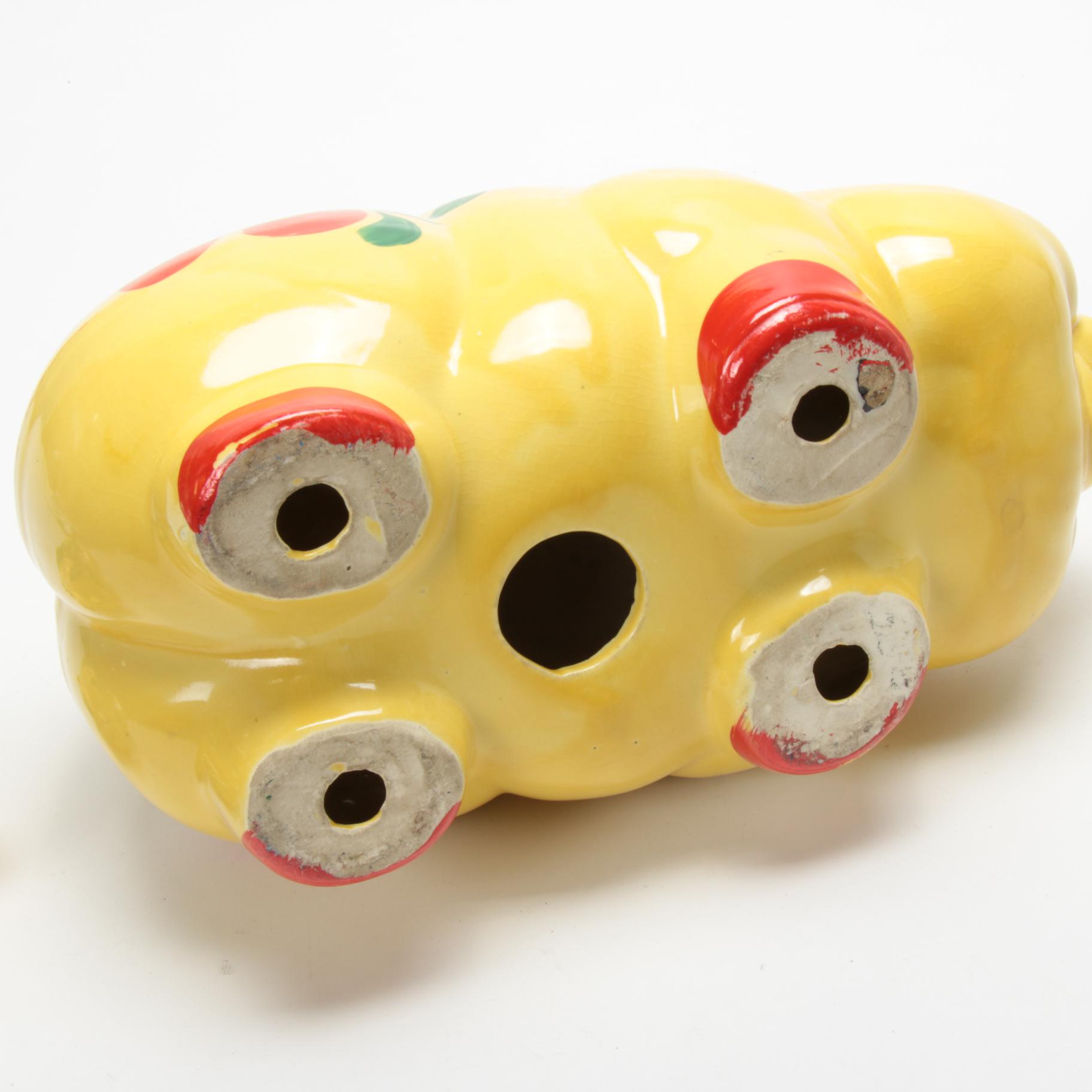 Hand-Painted Ceramic Piggy Banks