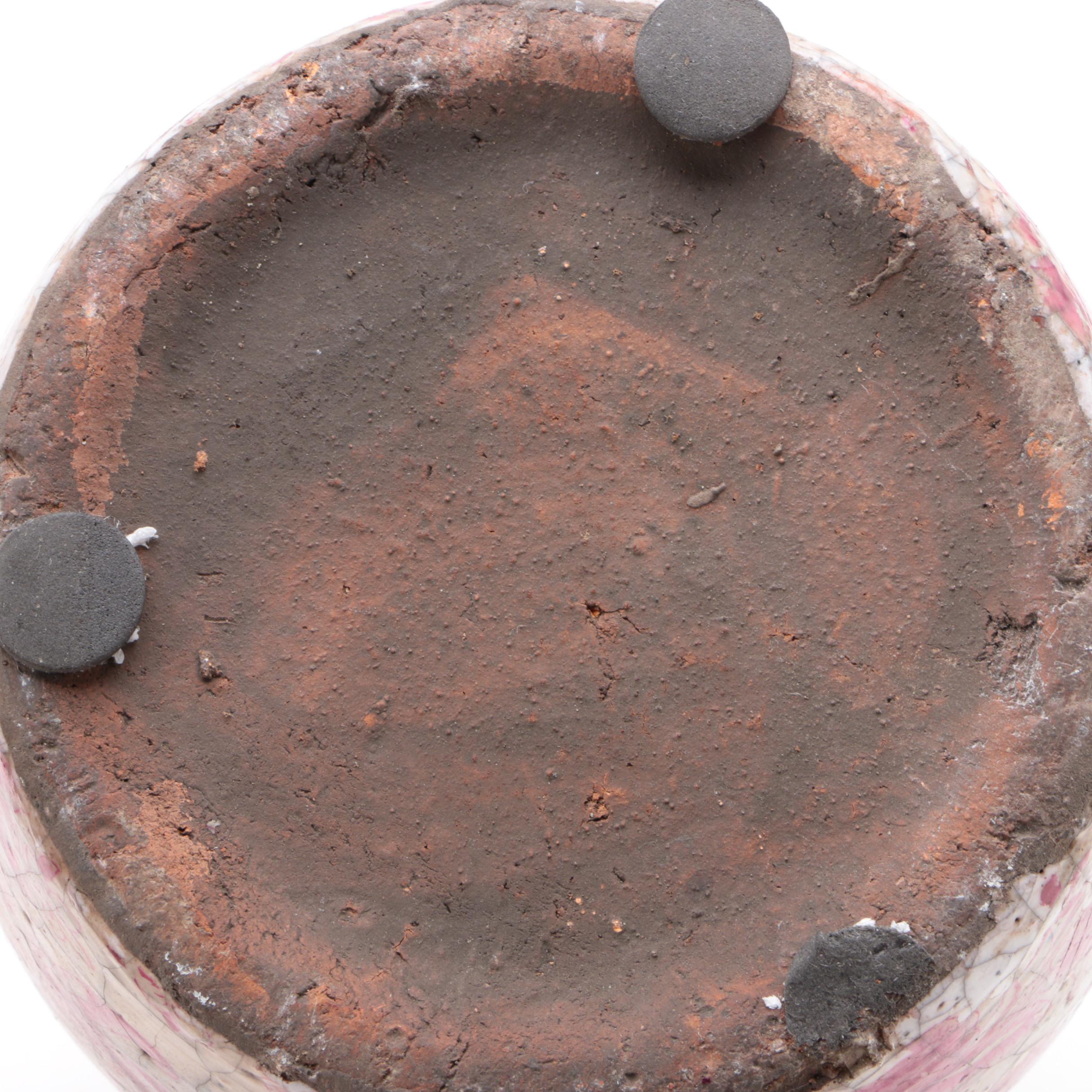 Pair of Transferware Ginger Jars