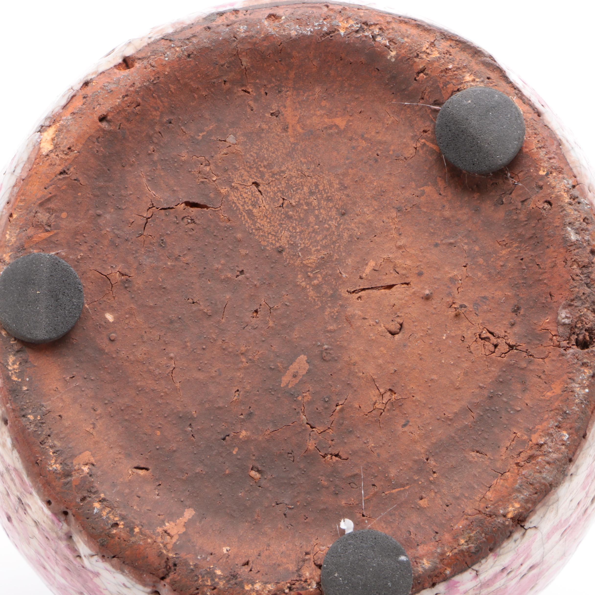 Pair of Transferware Ginger Jars