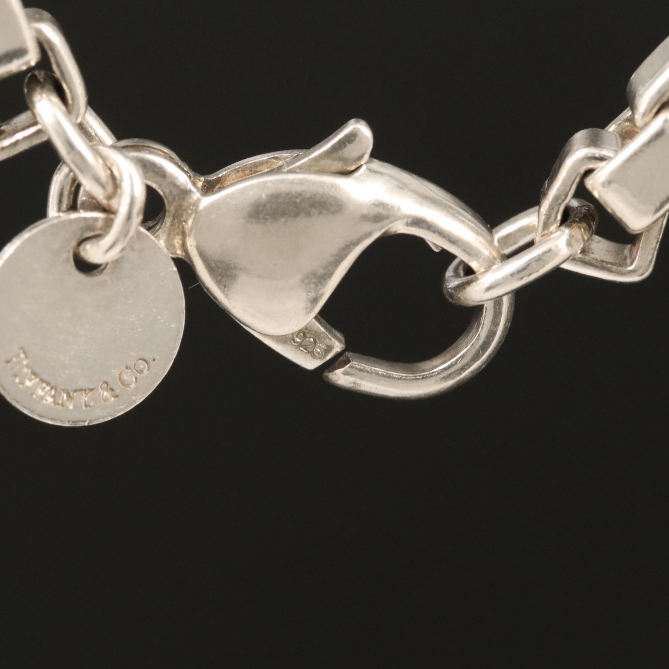 Tiffany & Co Sterling Venetian Link Chain with Pouch