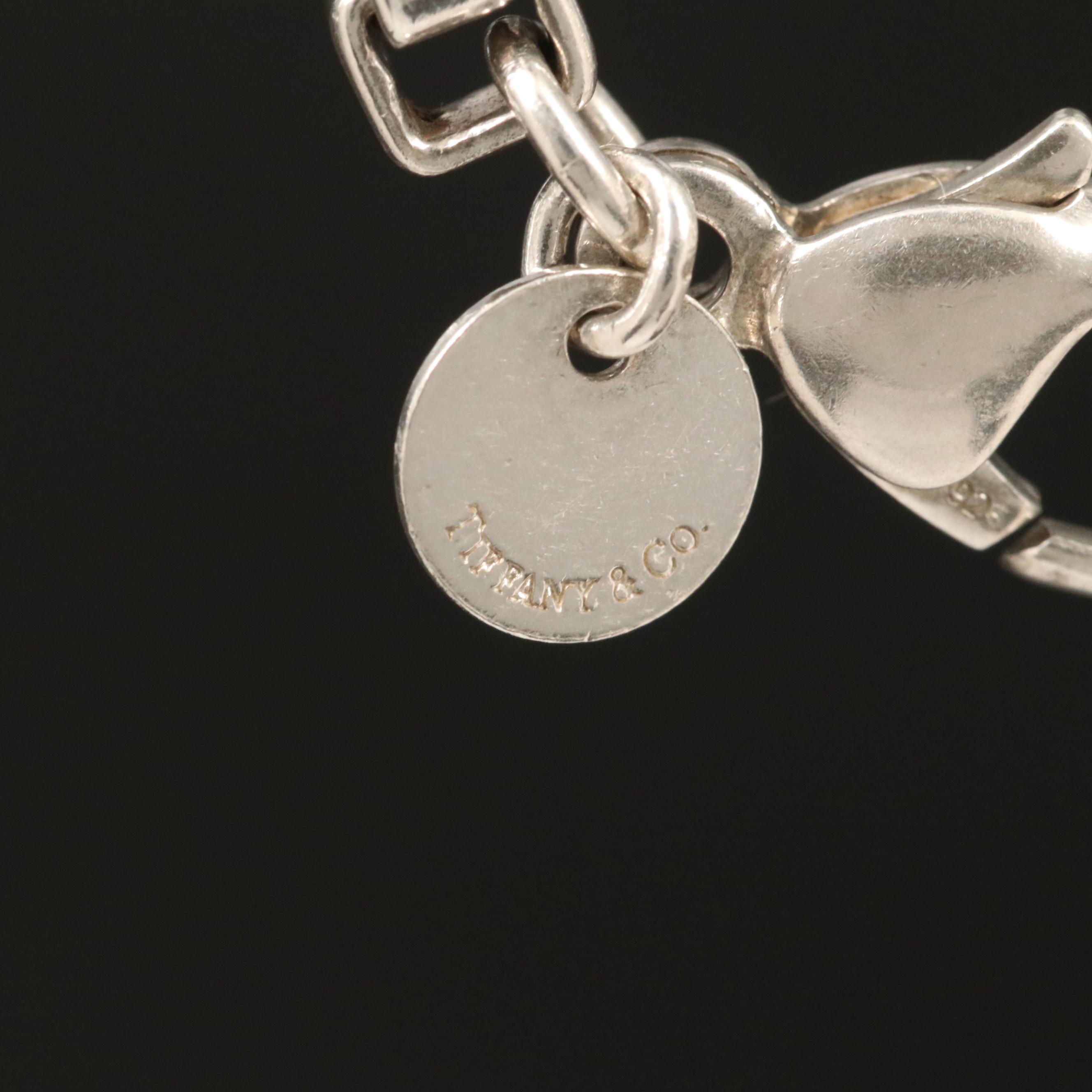 Tiffany & Co Sterling Venetian Link Chain with Pouch