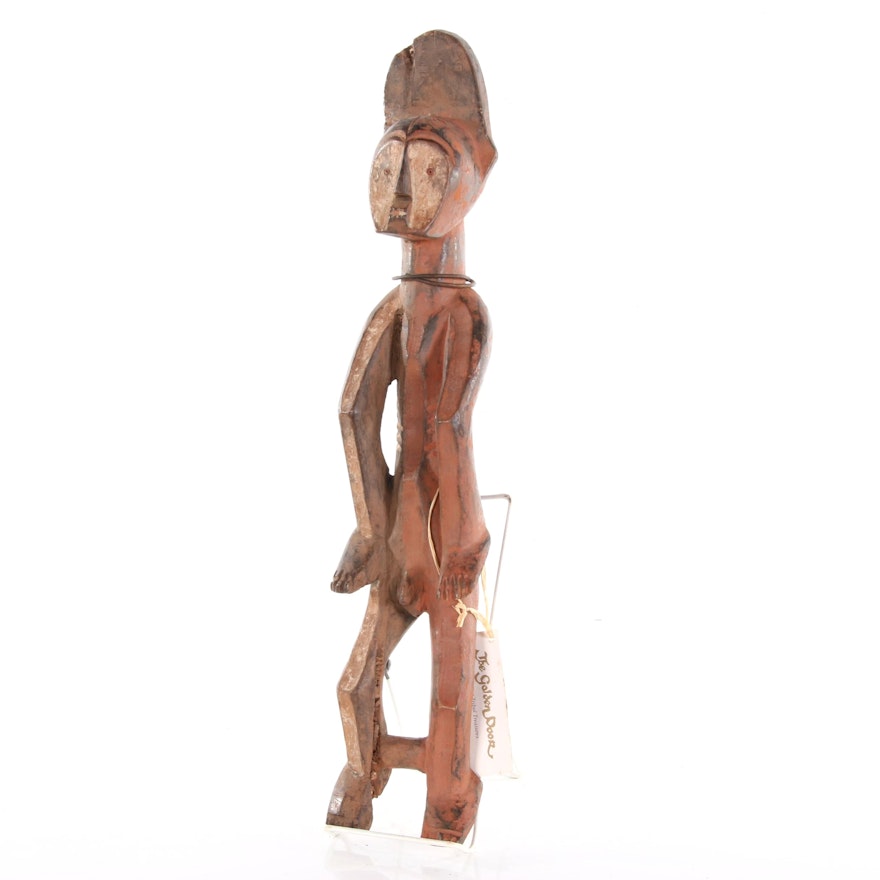 Lega Style Carved Wood Sculpture