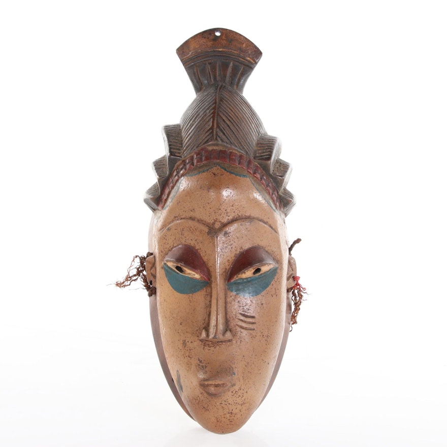 Guro Carved Wood Mask, 20th Century