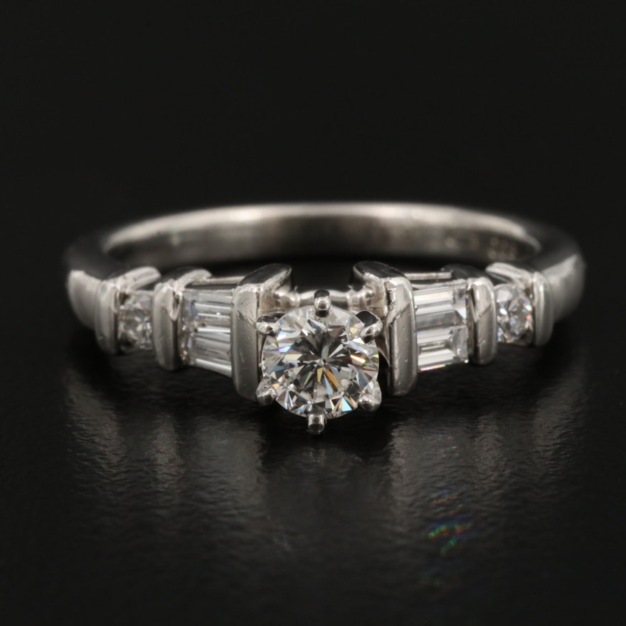 Platinum Diamond Ring