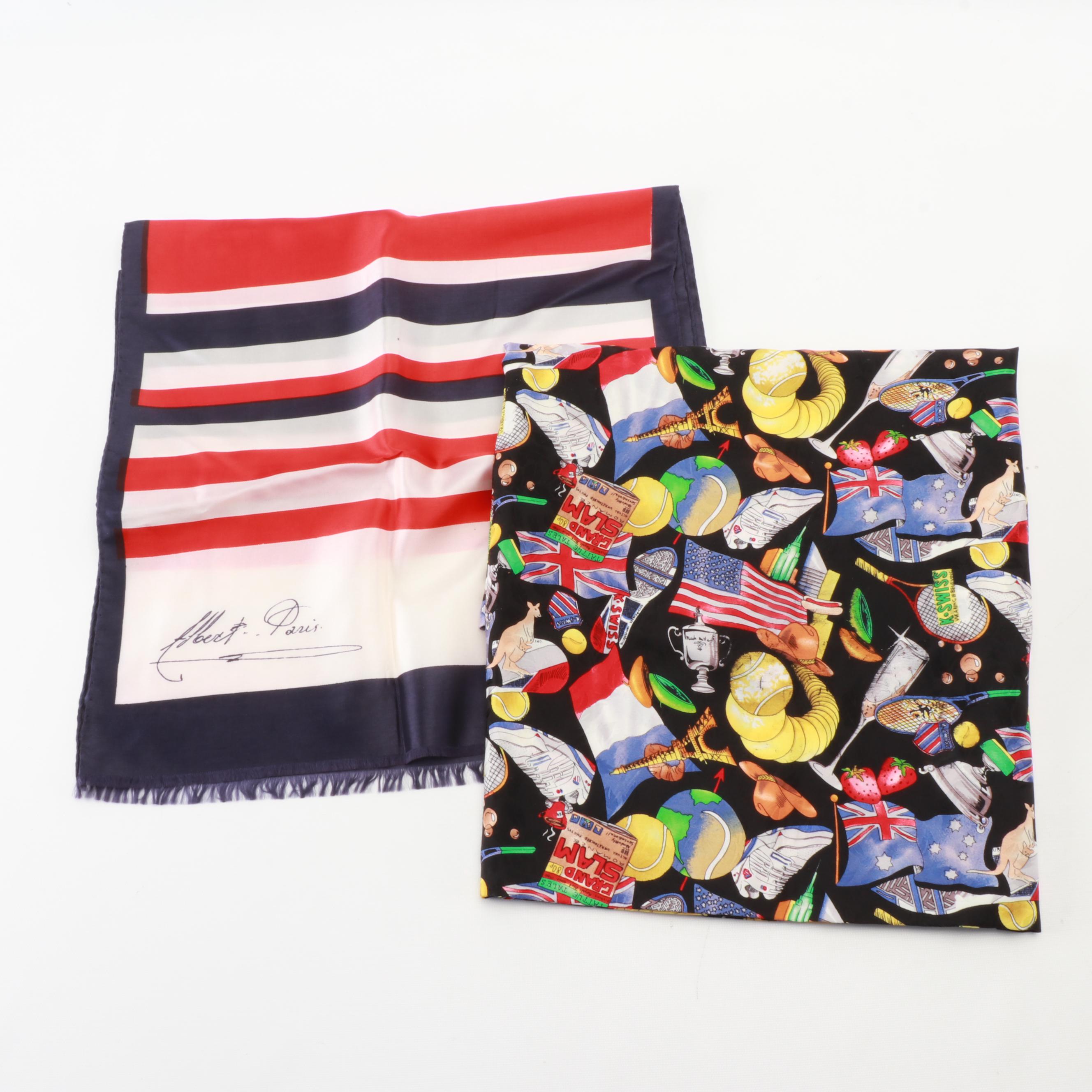 Nicole Miller, Jim Thompson Thai Silk, Symphony, Albert Paris and More Scarves