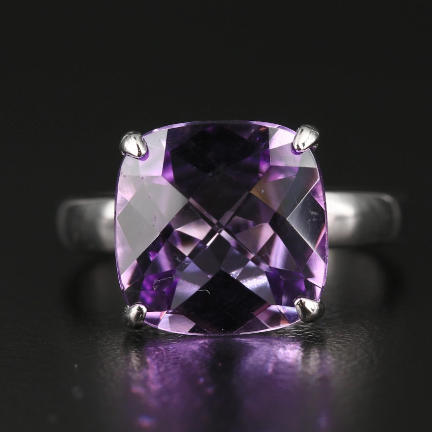 Sterling Silver Amethyst Ring