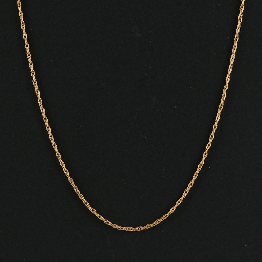 14K Chain Necklace