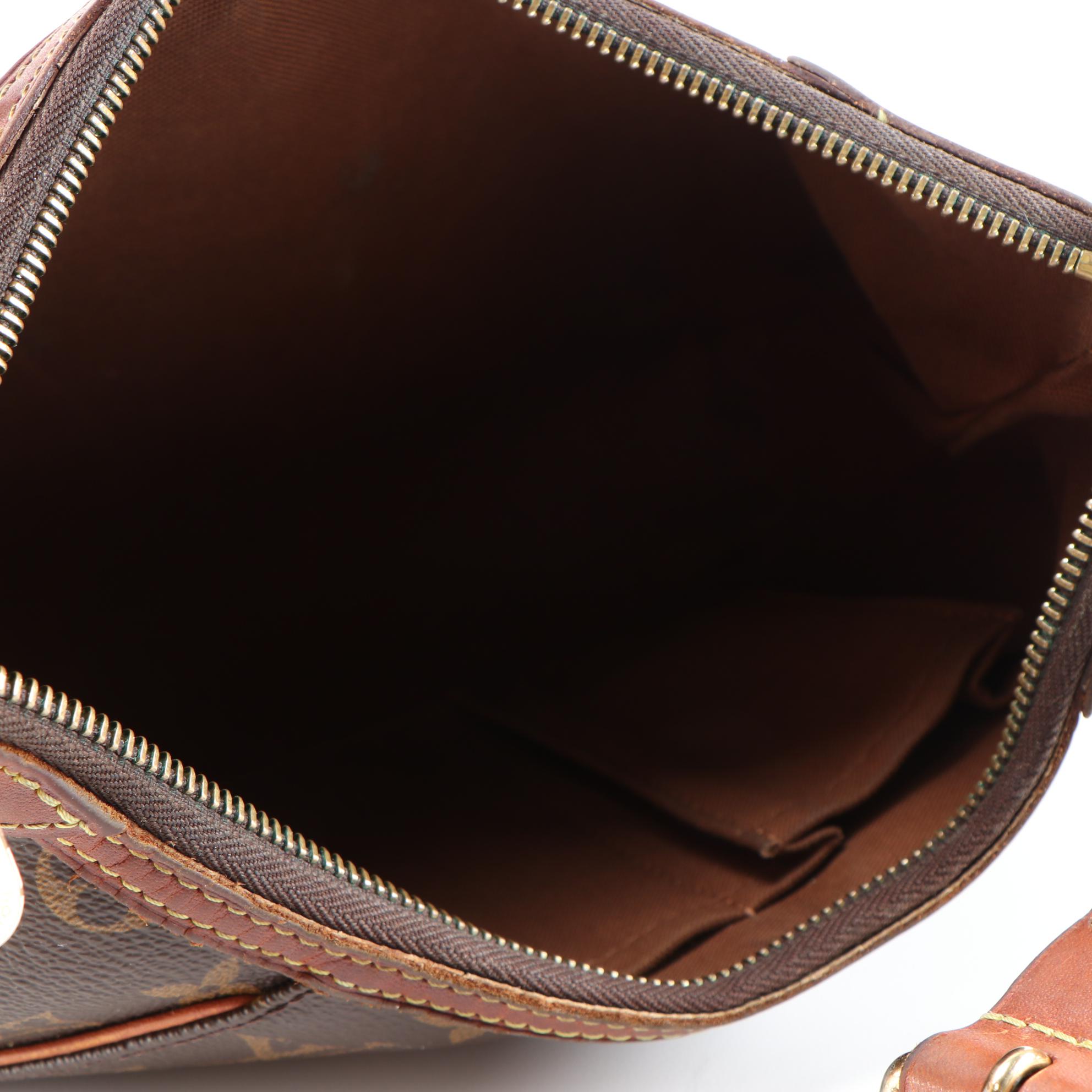 Louis Vuitton Inventeur Shoulder Bag in Monogram Coated Canvas and Leather