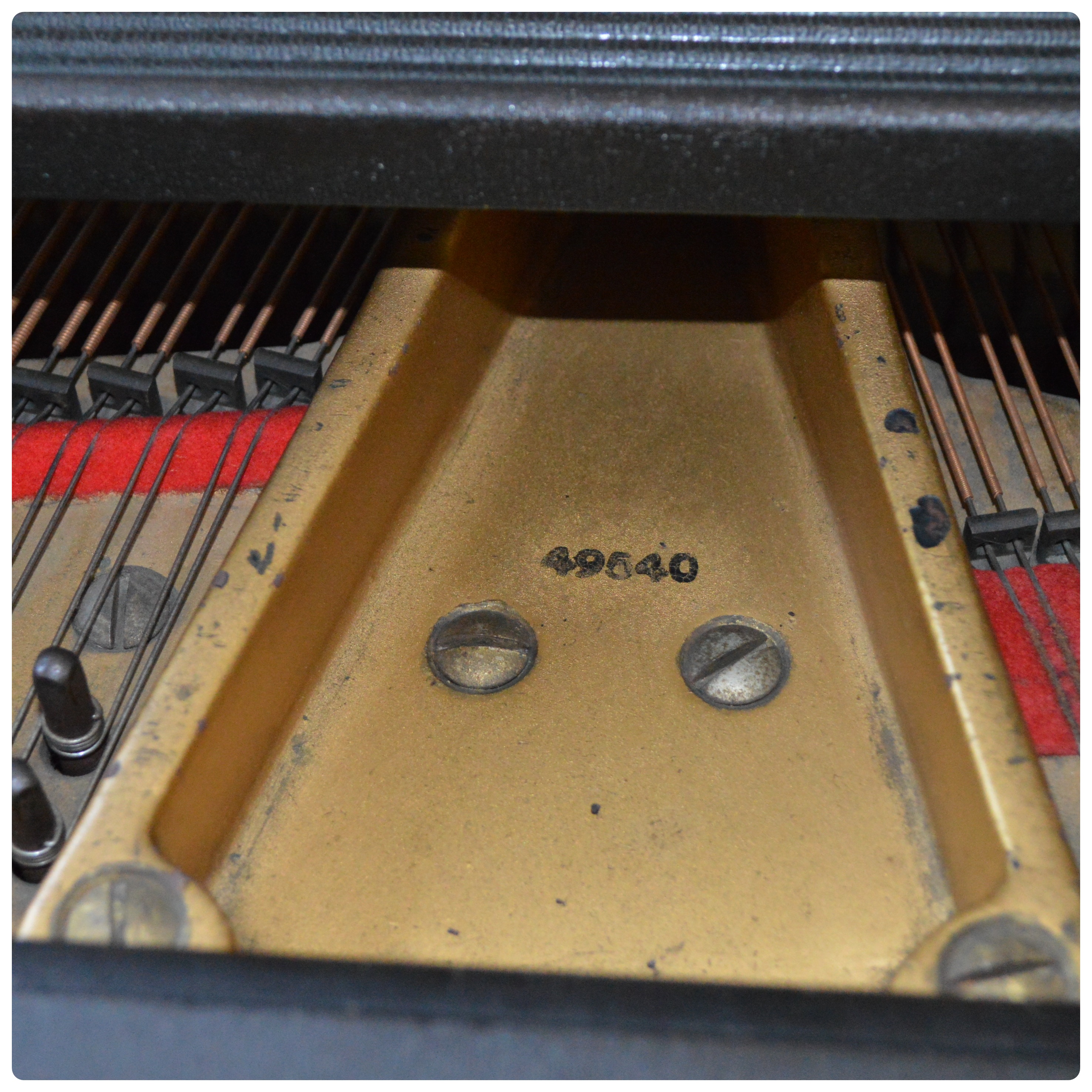 Baldwin Ebonized Baby Grand Piano, 1925