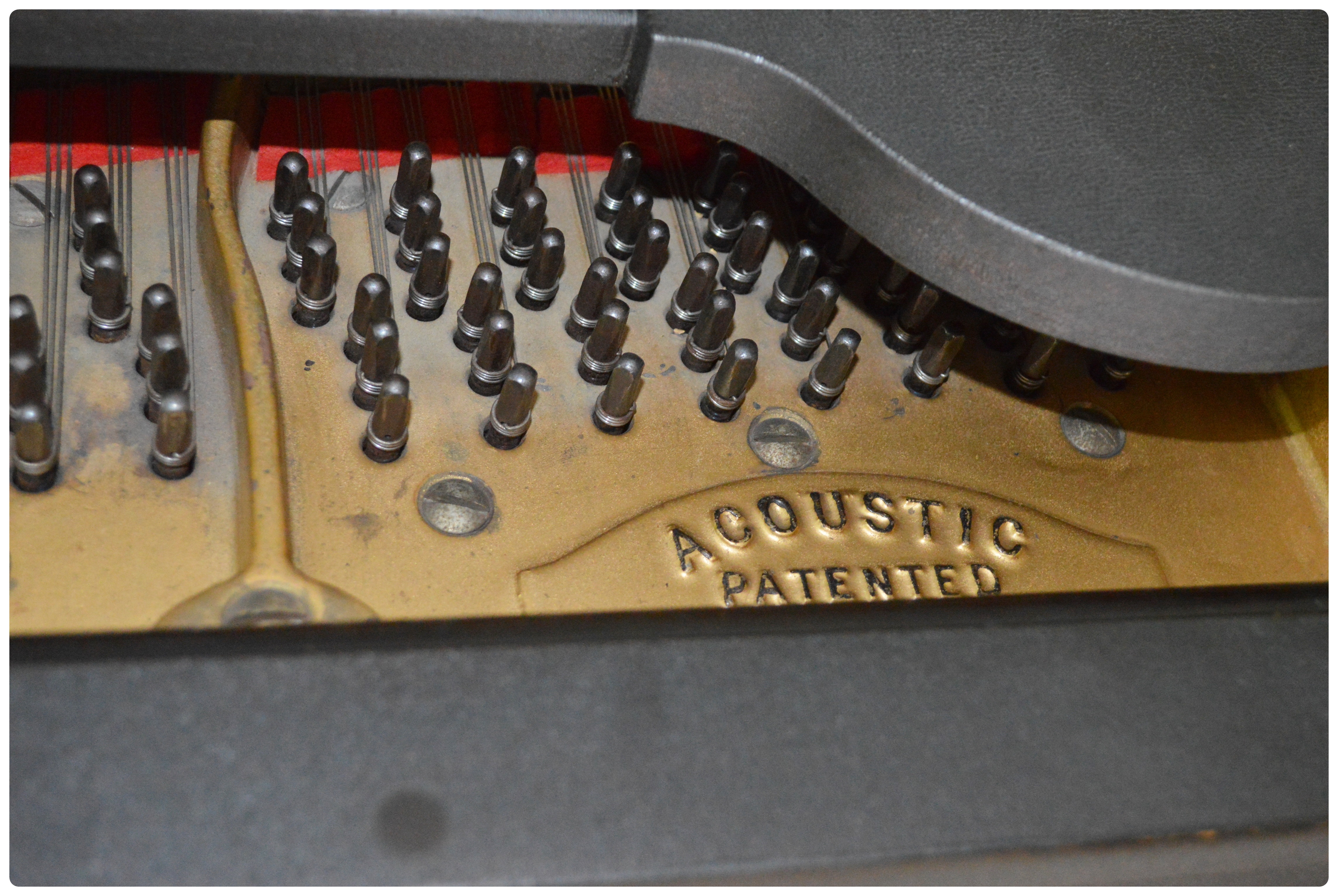 Baldwin Ebonized Baby Grand Piano, 1925