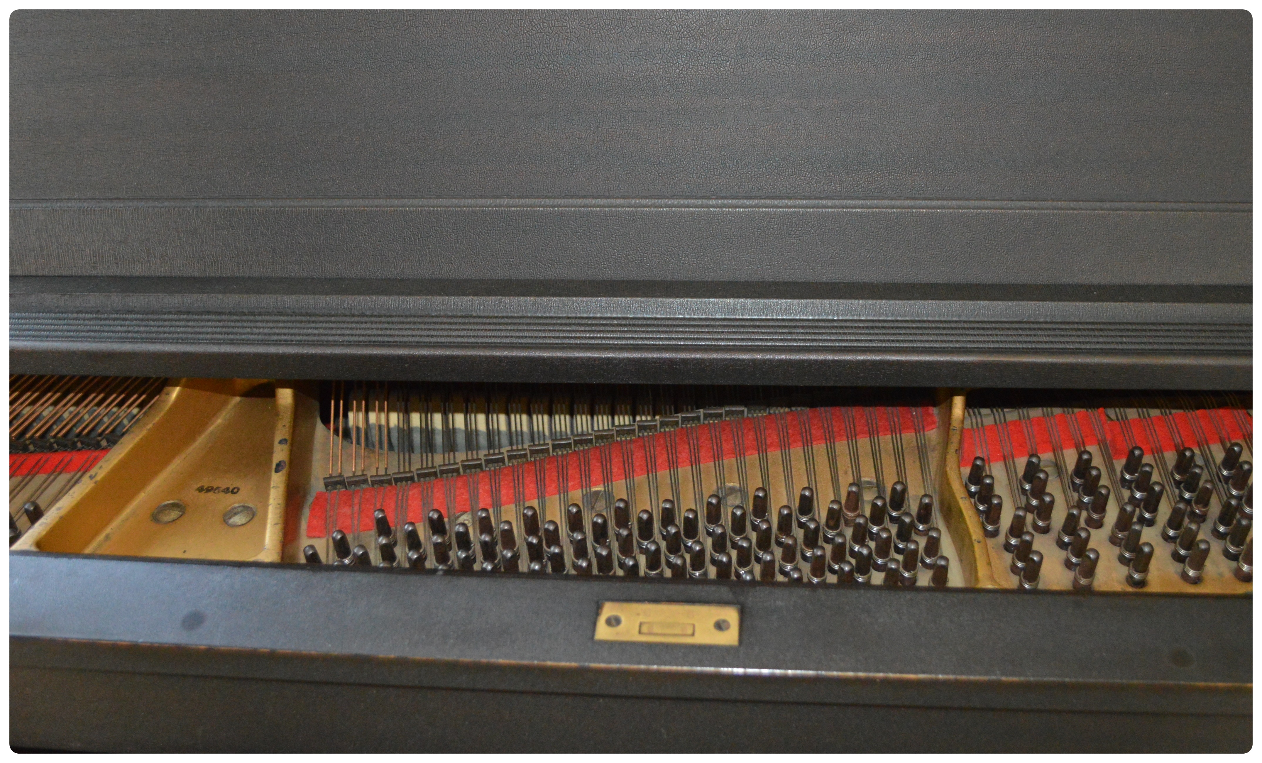 Baldwin Ebonized Baby Grand Piano, 1925